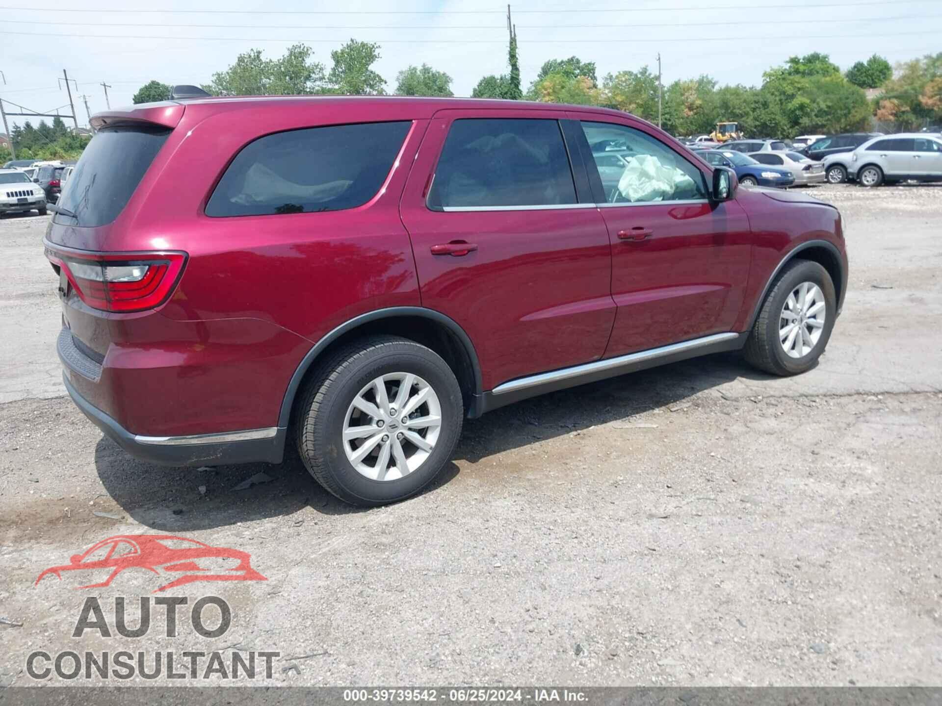 DODGE DURANGO 2020 - 1C4RDJAG3LC107544