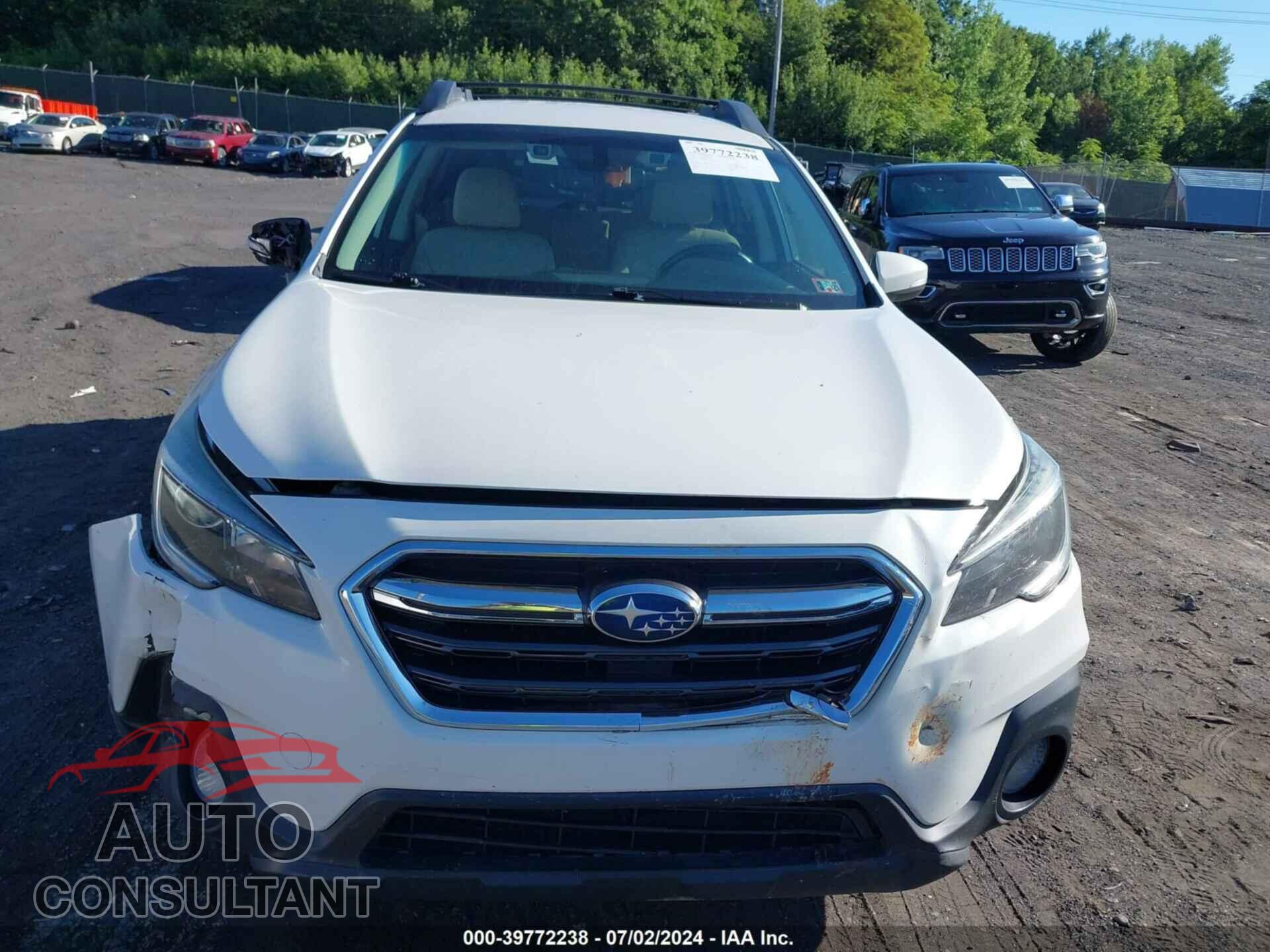 SUBARU OUTBACK 2019 - 4S4BSAFC6K3253959