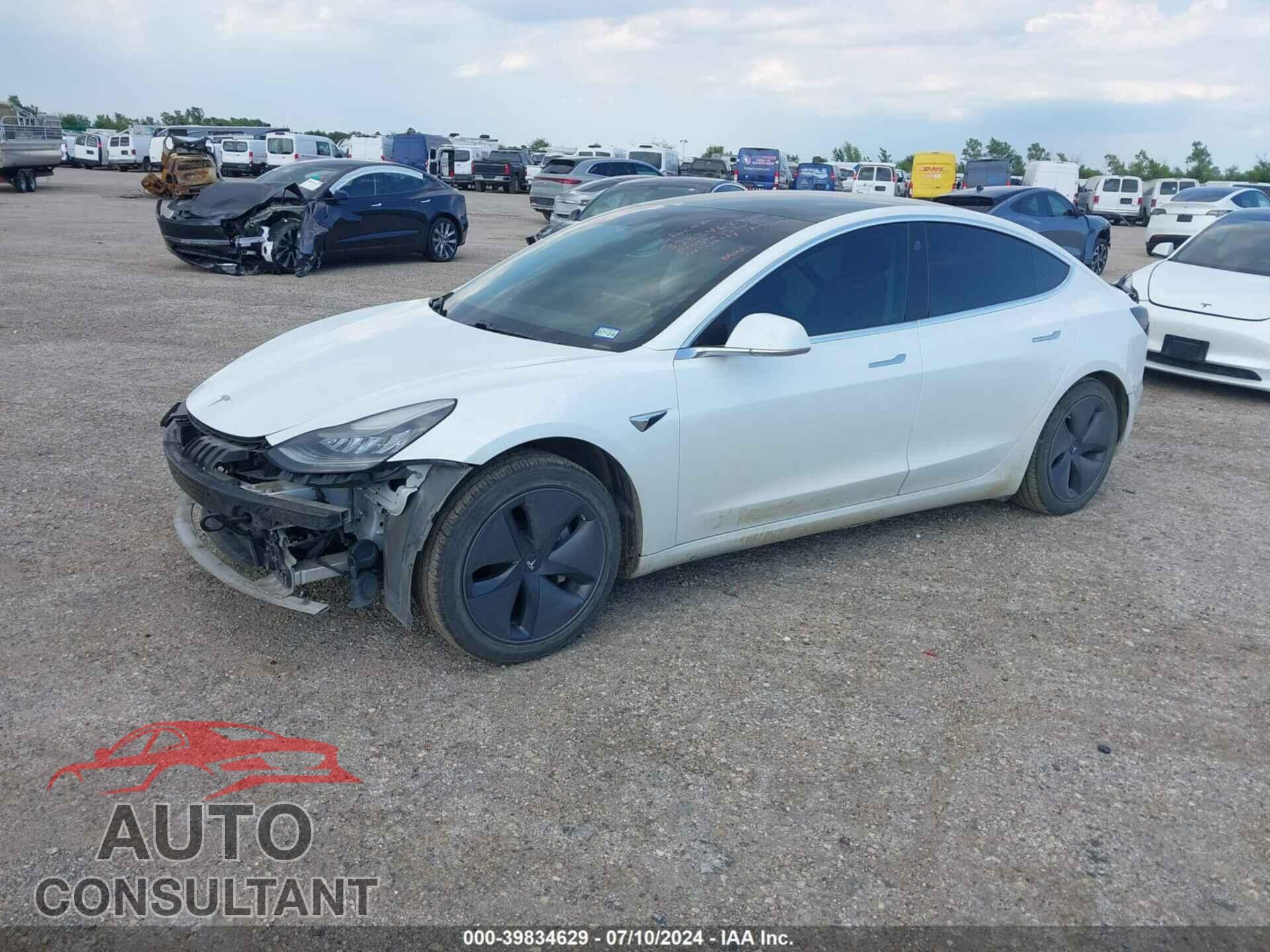 TESLA MODEL 3 2019 - 5YJ3E1EA9KF482946