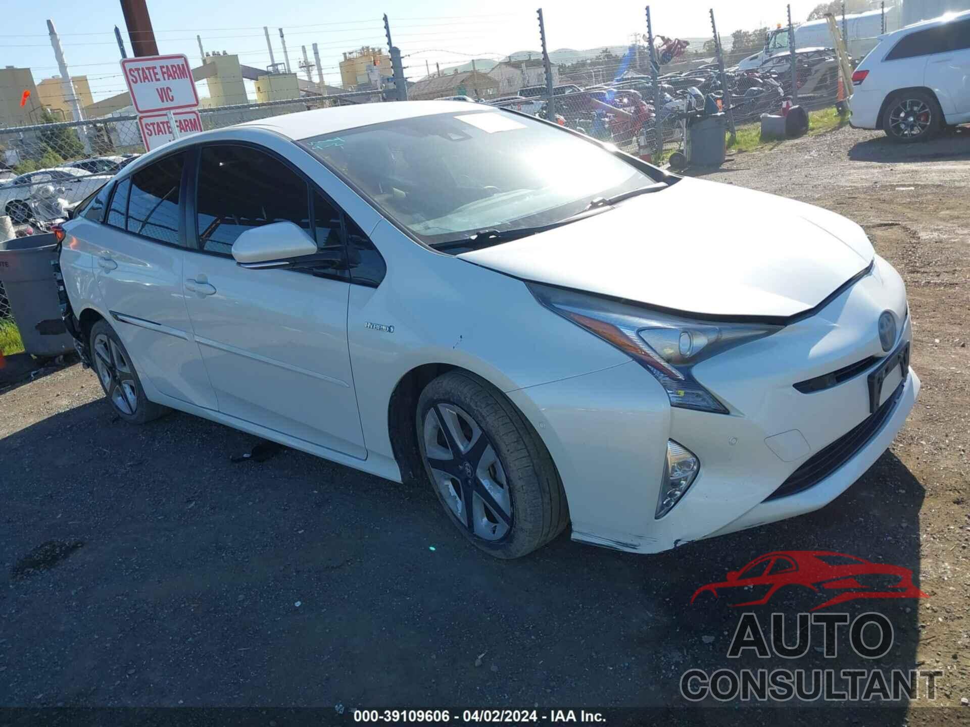 TOYOTA PRIUS 2016 - JTDKARFU6G3526968