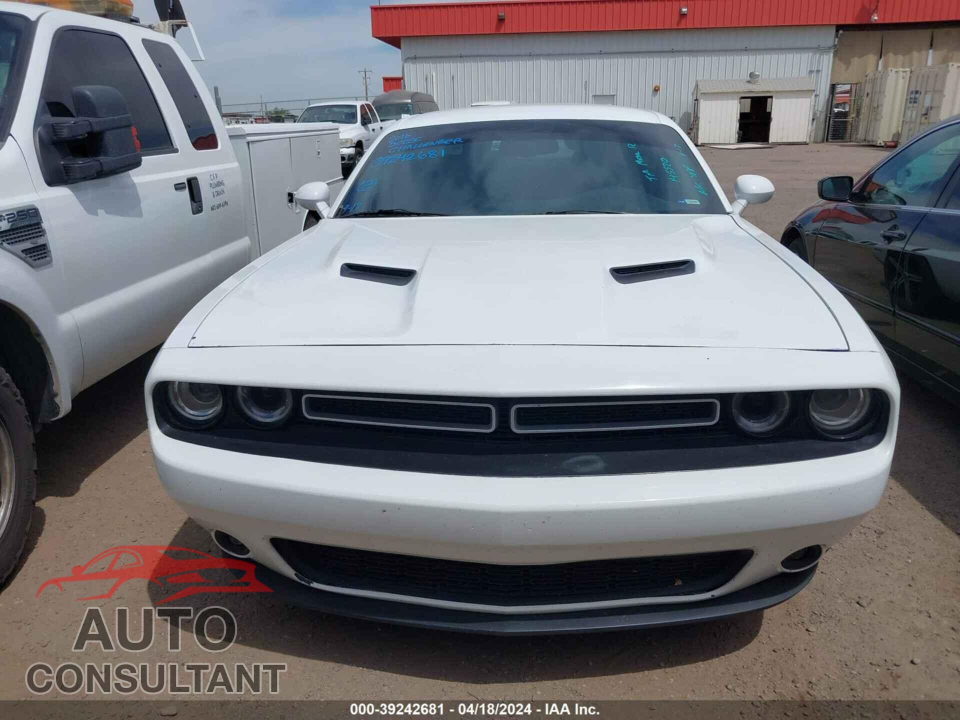 DODGE CHALLENGER 2016 - 2C3CDZAG9GH145520