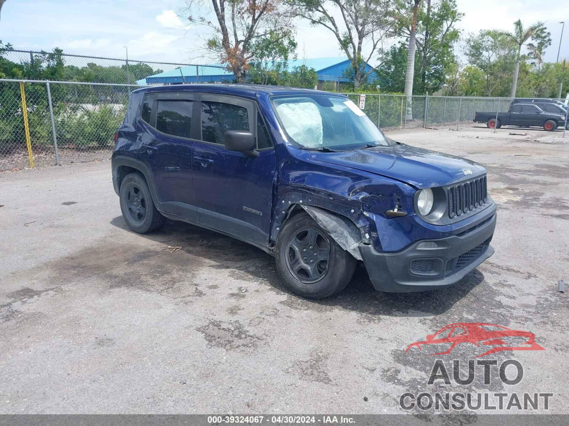 JEEP RENEGADE 2016 - ZACCJAAT4GPC76467