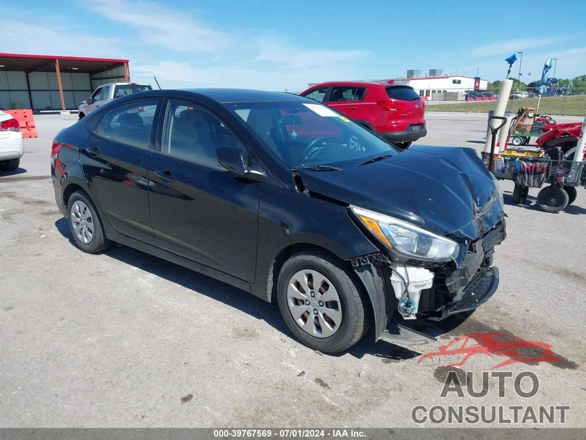 HYUNDAI ACCENT 2016 - KMHCT4AEXGU115077