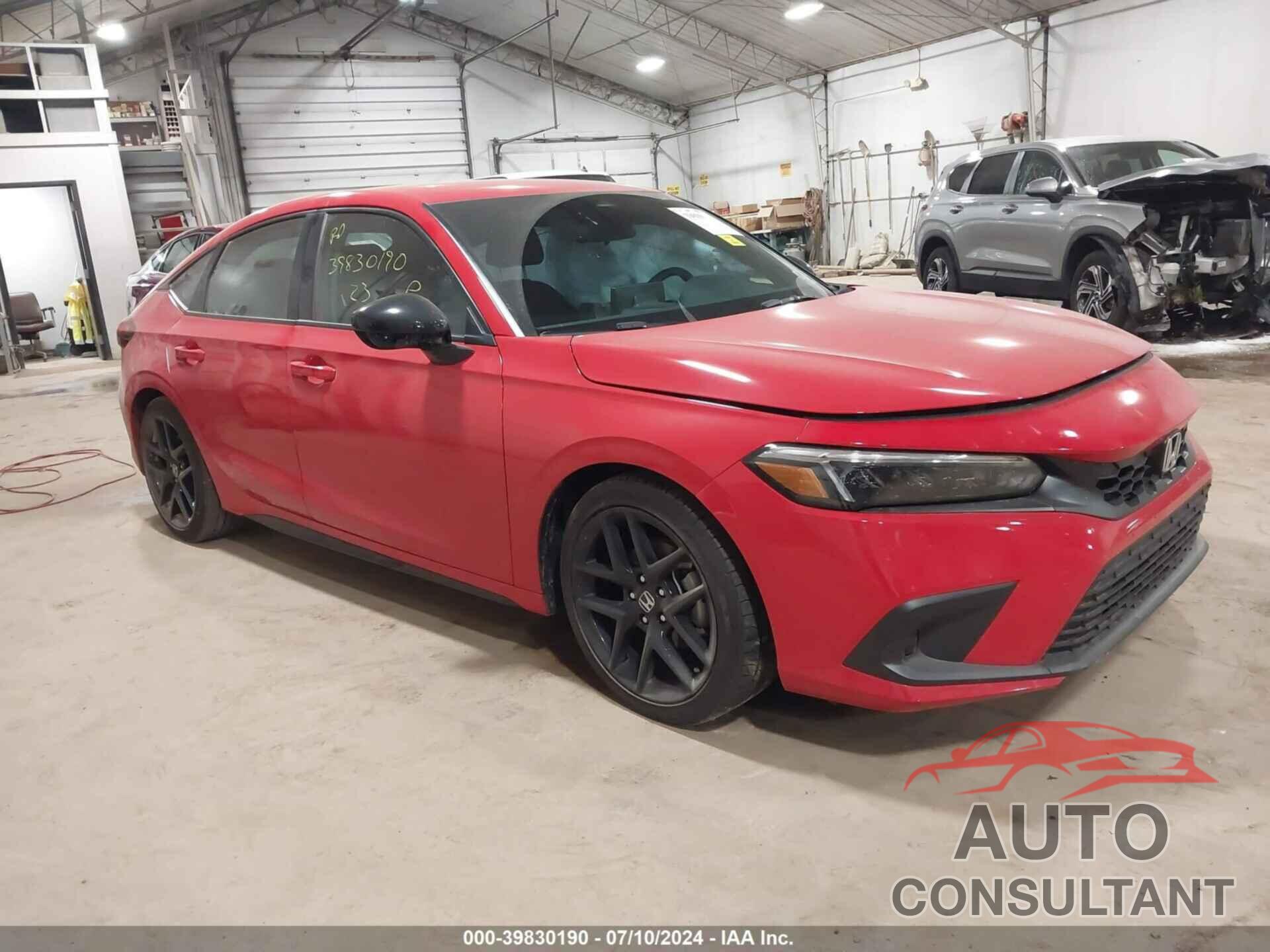 HONDA CIVIC 2023 - 19XFL2H82PE021389