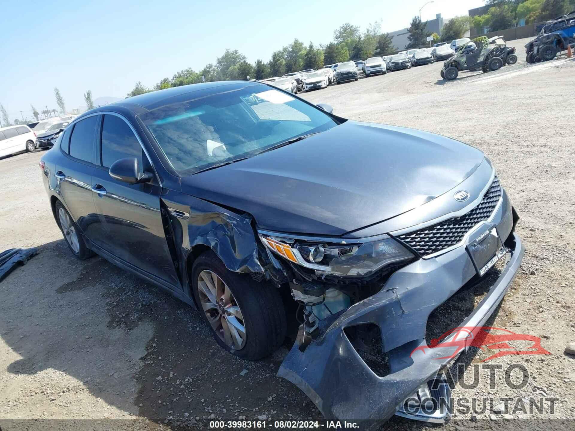 KIA OPTIMA 2018 - 5XXGT4L33JG246303