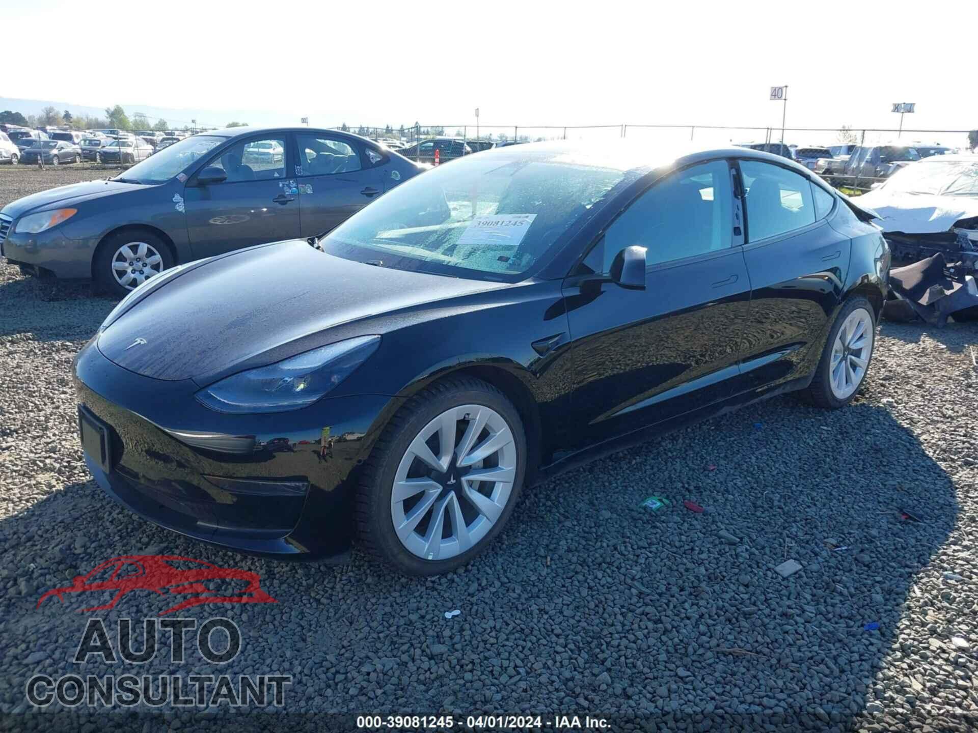 TESLA MODEL 3 2021 - 5YJ3E1EAXMF922062