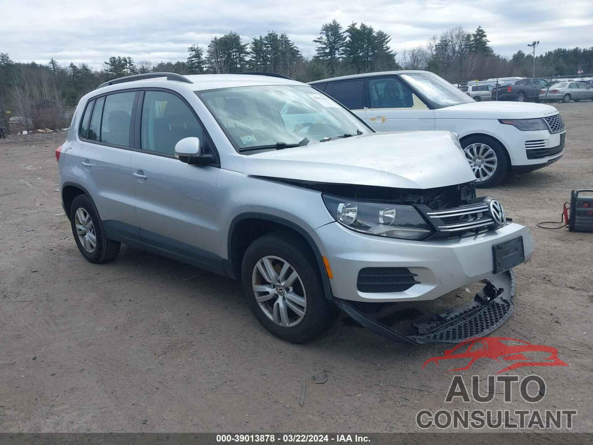 VOLKSWAGEN TIGUAN 2016 - WVGBV7AX7GW606087