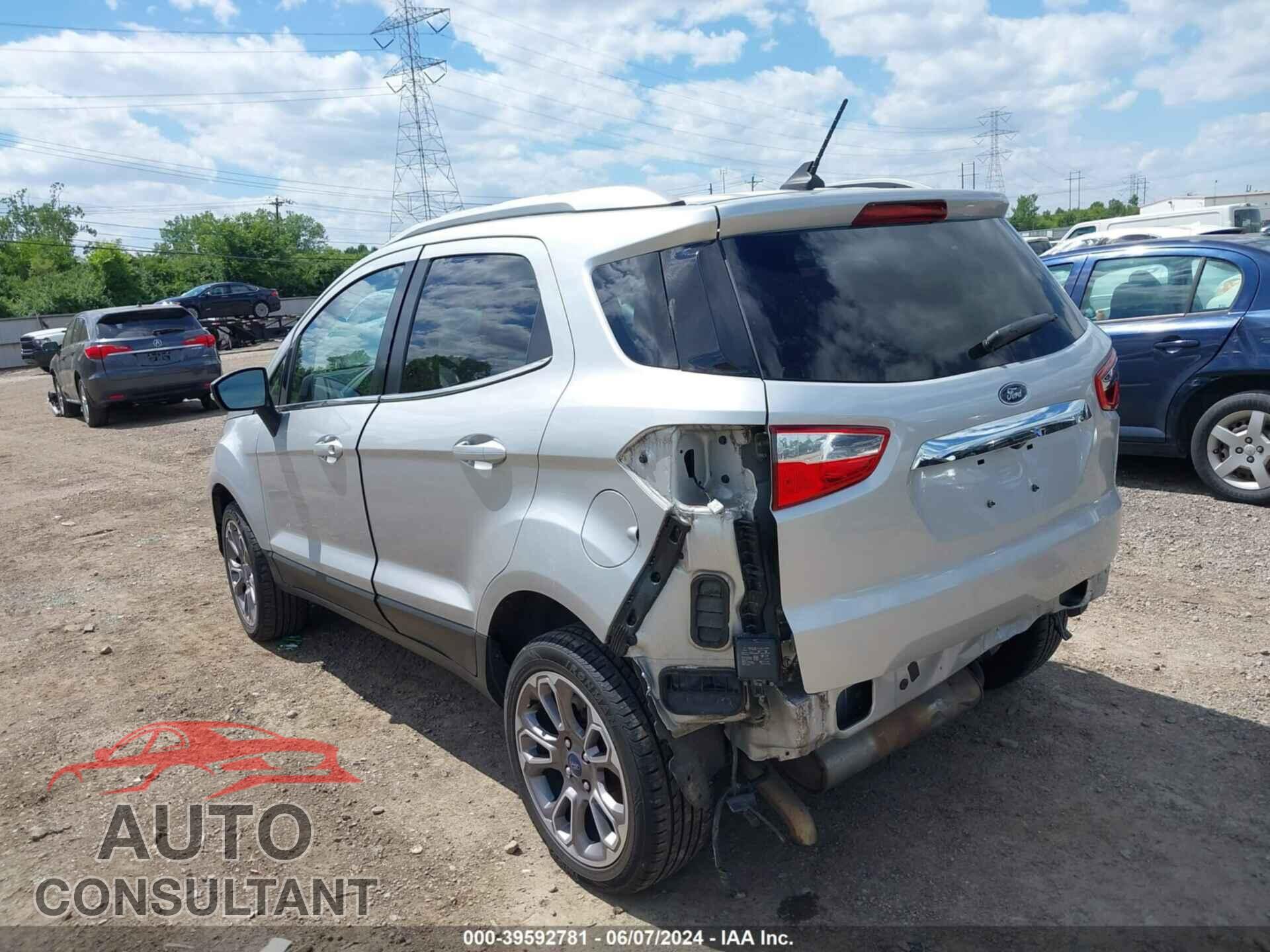 FORD ECOSPORT 2020 - MAJ6S3KLXLC334865