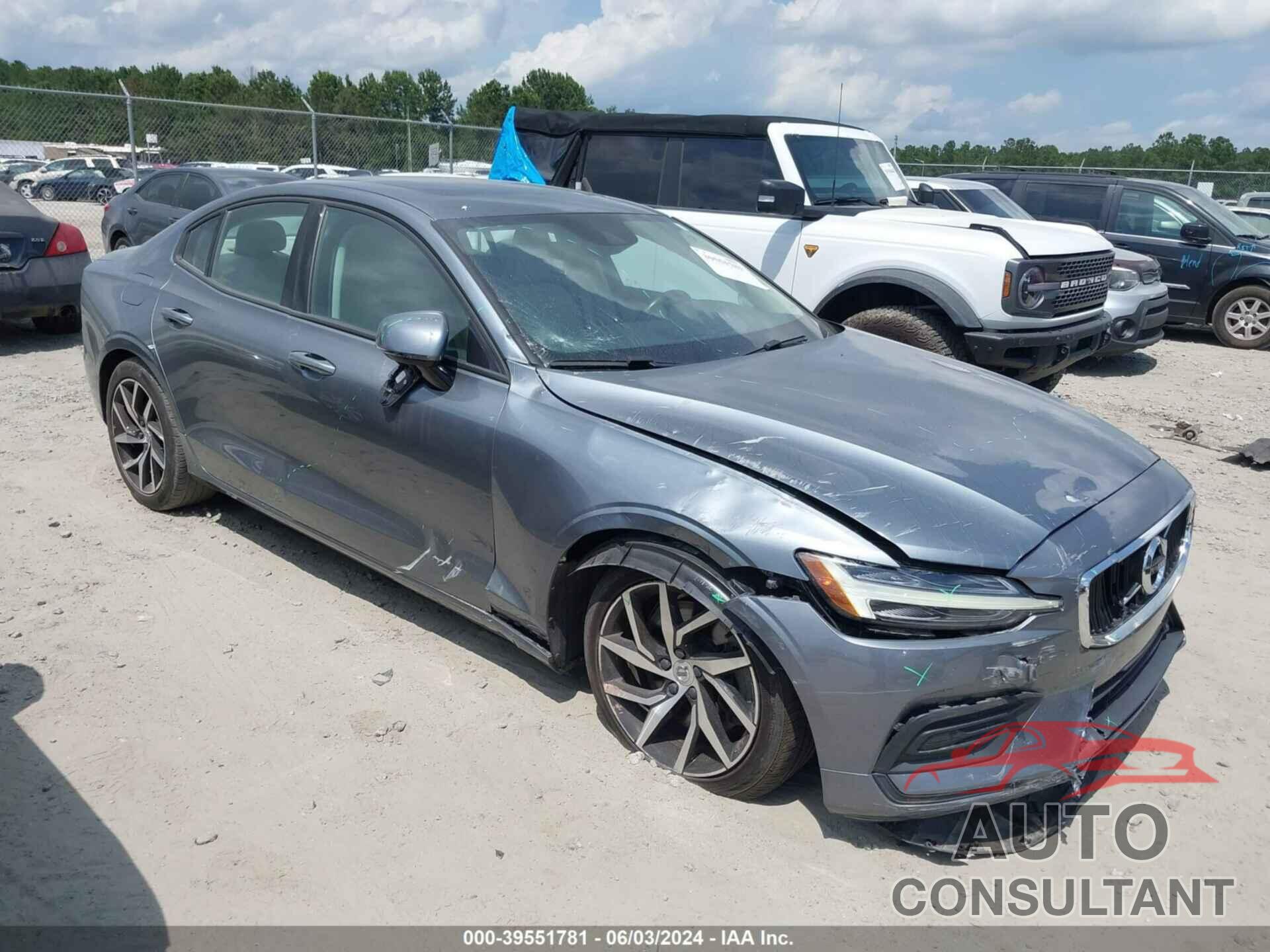 VOLVO S60 2020 - 7JRA22TKXLG063952