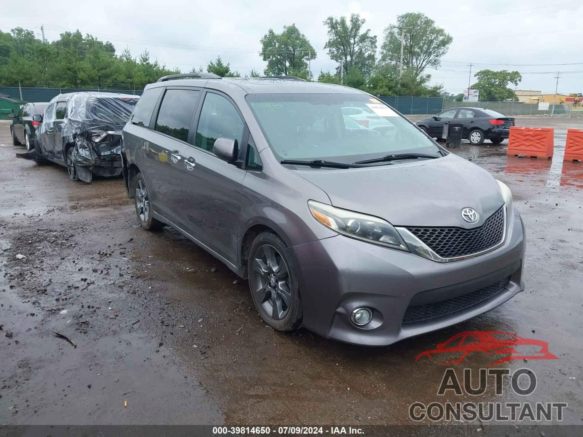 TOYOTA SIENNA 2016 - 5TDXK3DC0GS747698