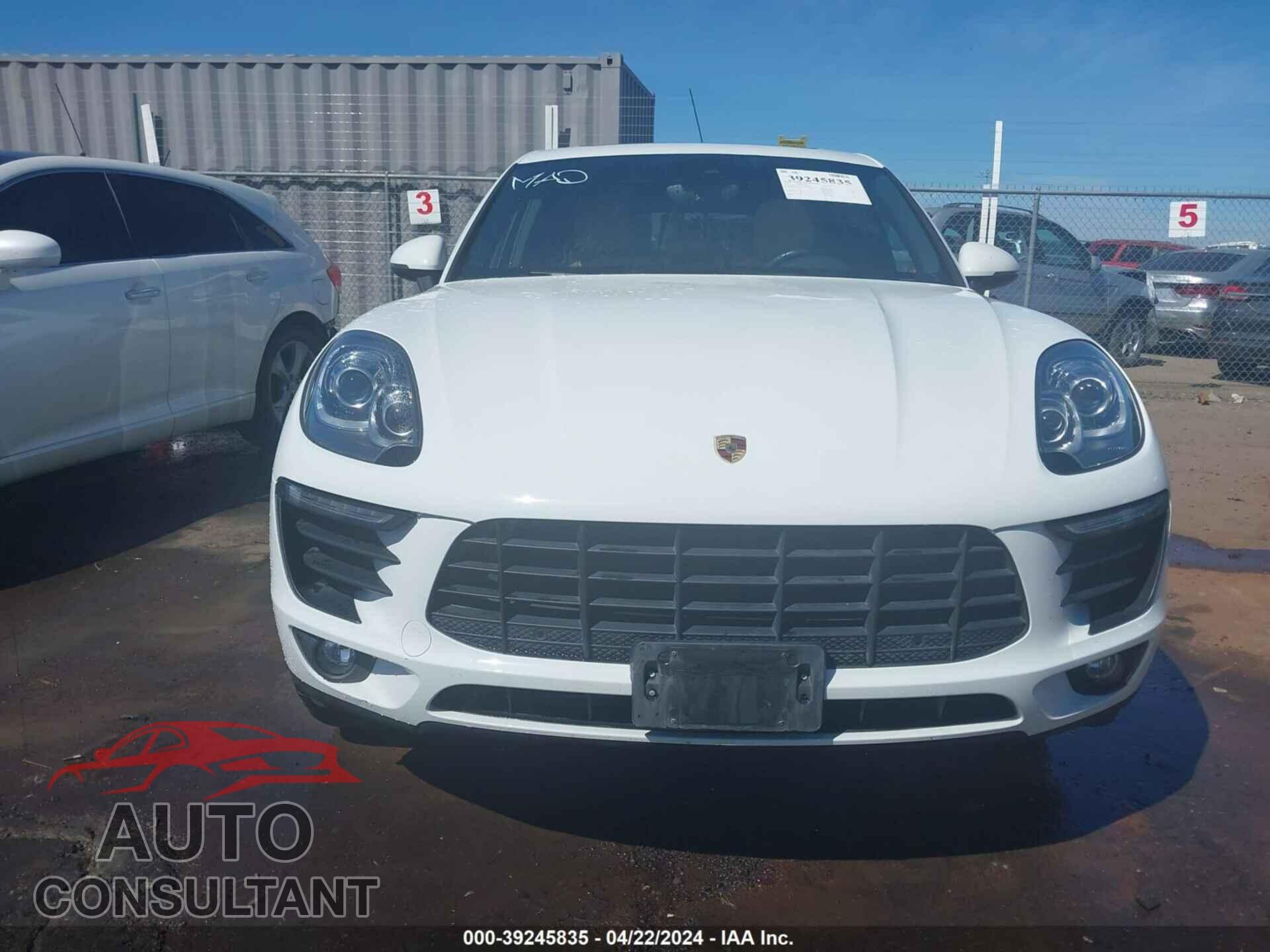 PORSCHE MACAN 2017 - WP1AA2A5XHLB81186