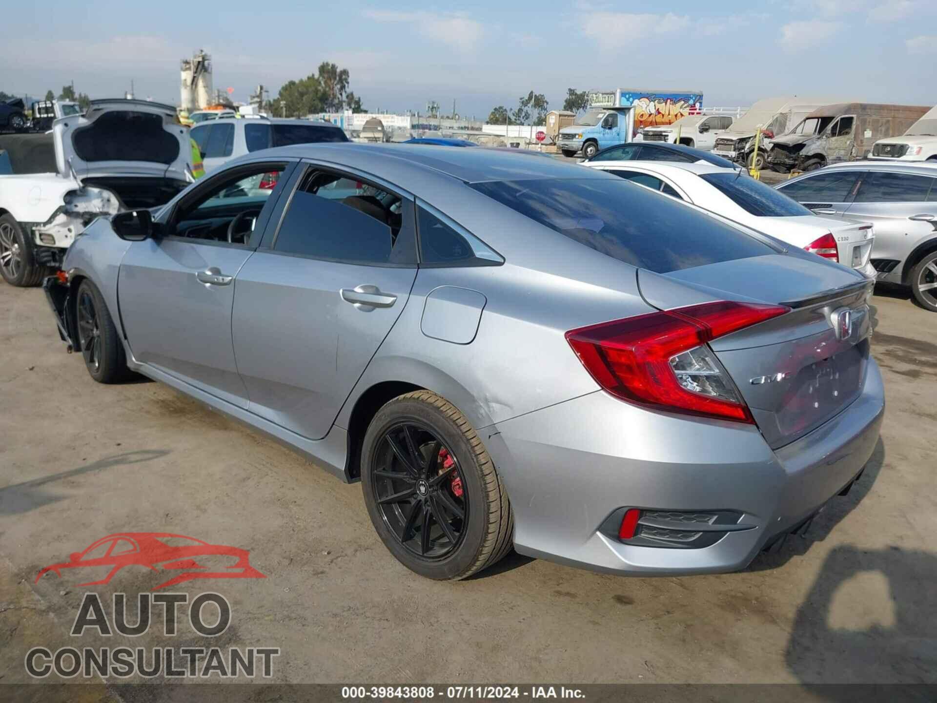 HONDA CIVIC 2019 - 2HGFC2F83KH529887
