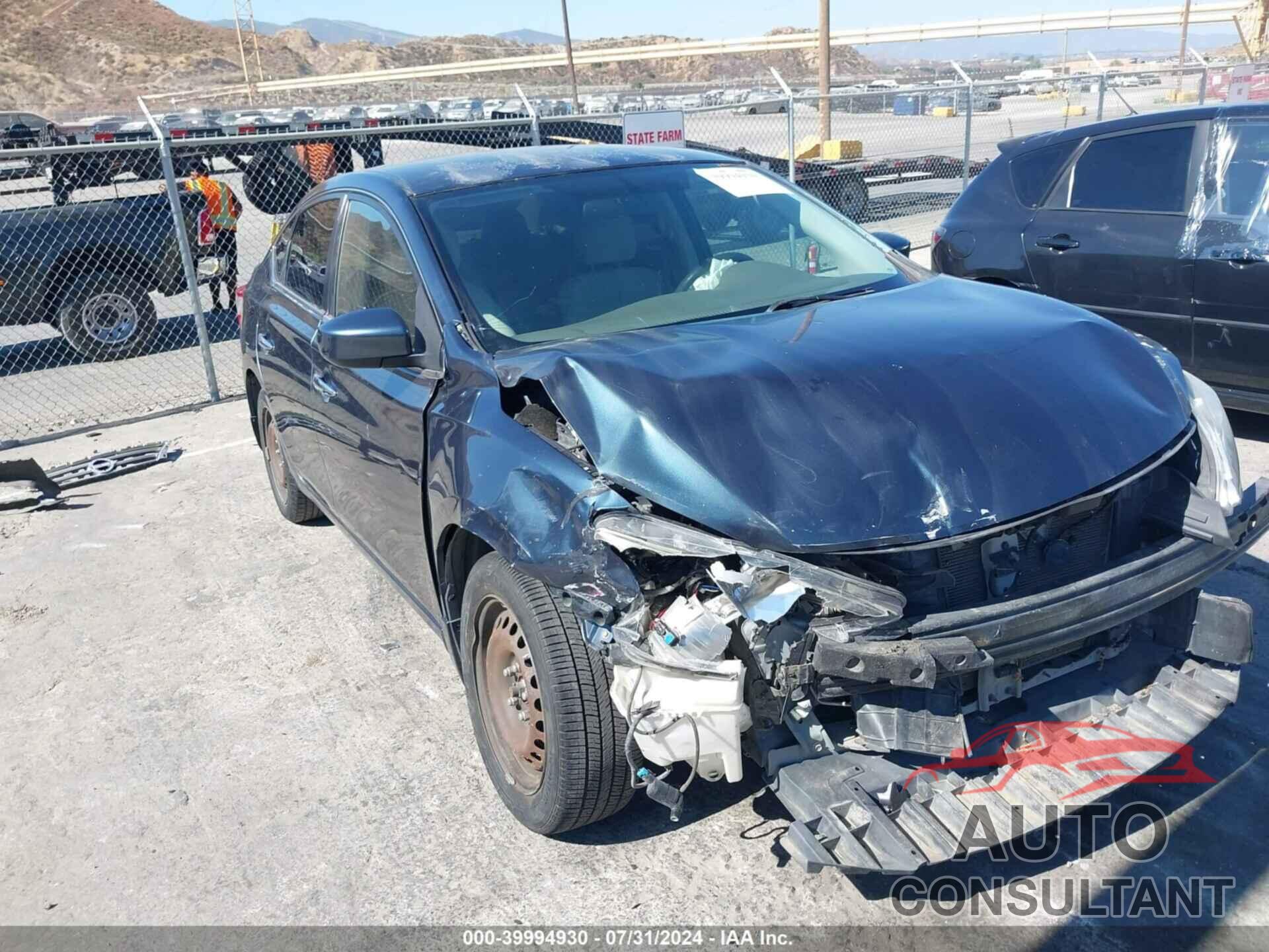 NISSAN SENTRA 2014 - 3N1AB7AP2EY274545