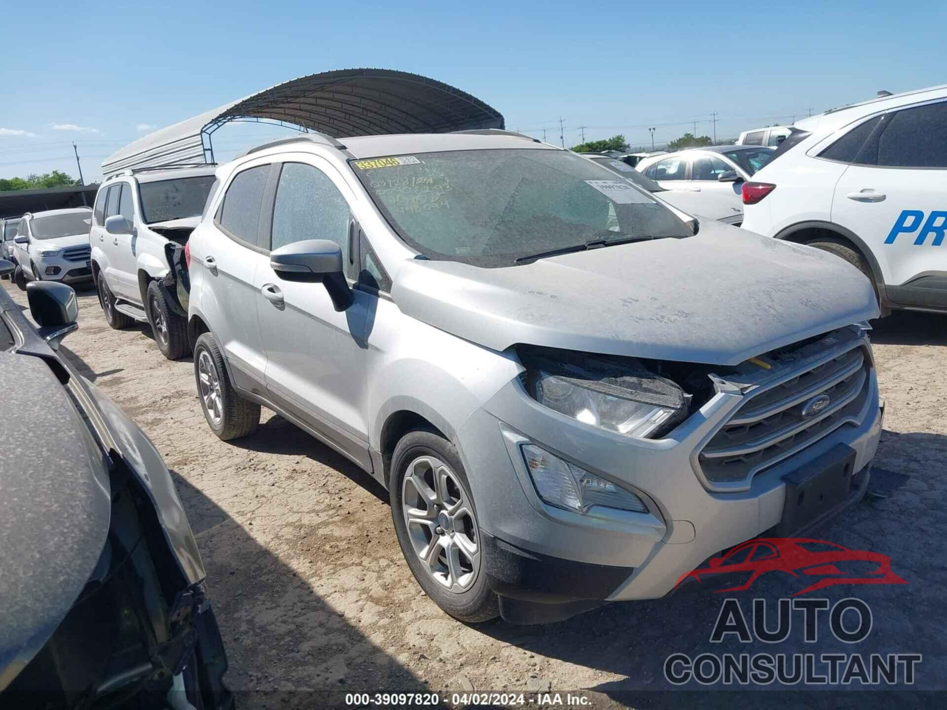 FORD ECOSPORT 2021 - MAJ3S2GE6MC448094