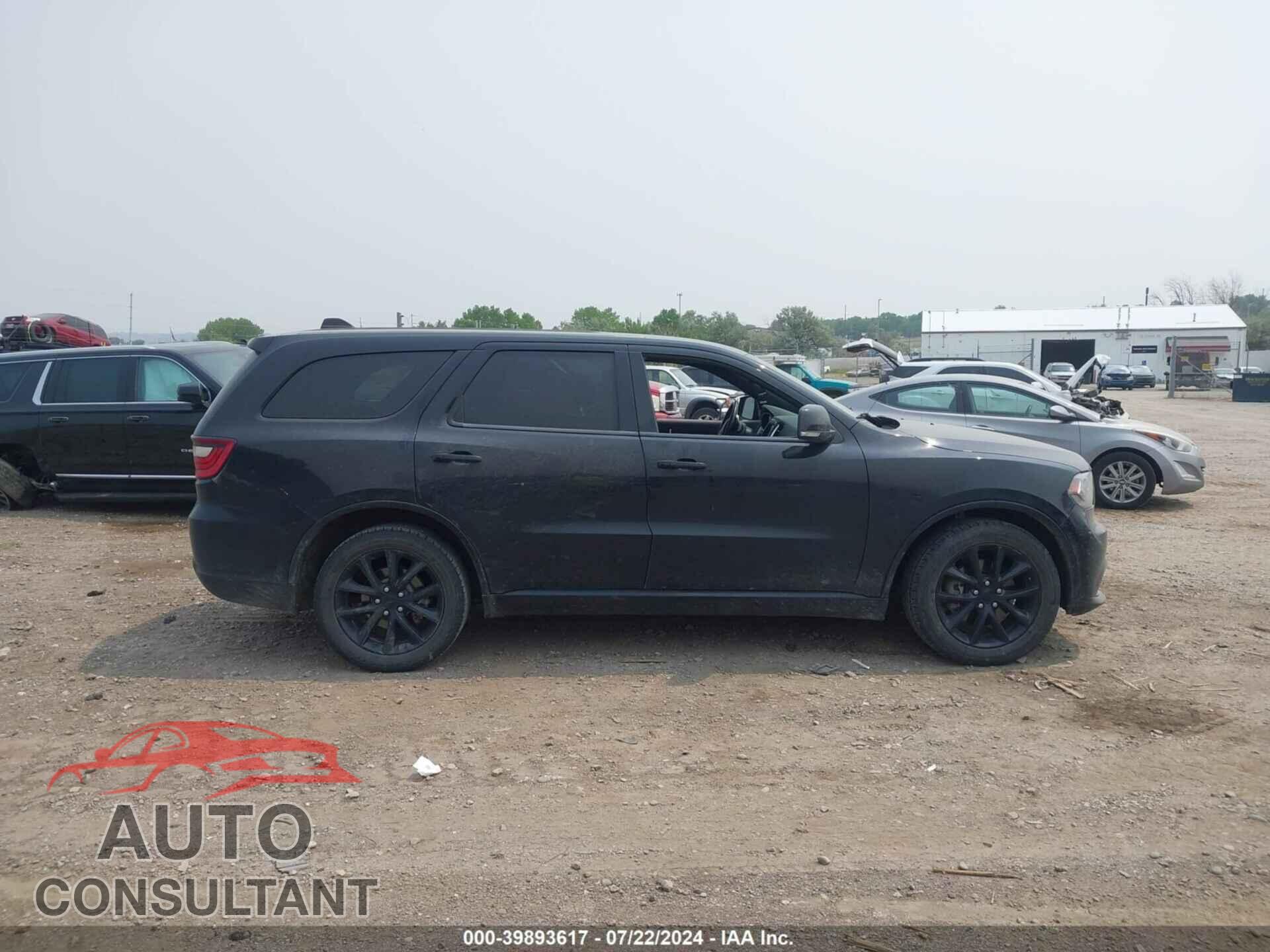 DODGE DURANGO 2017 - 1C4SDJCTXHC623161