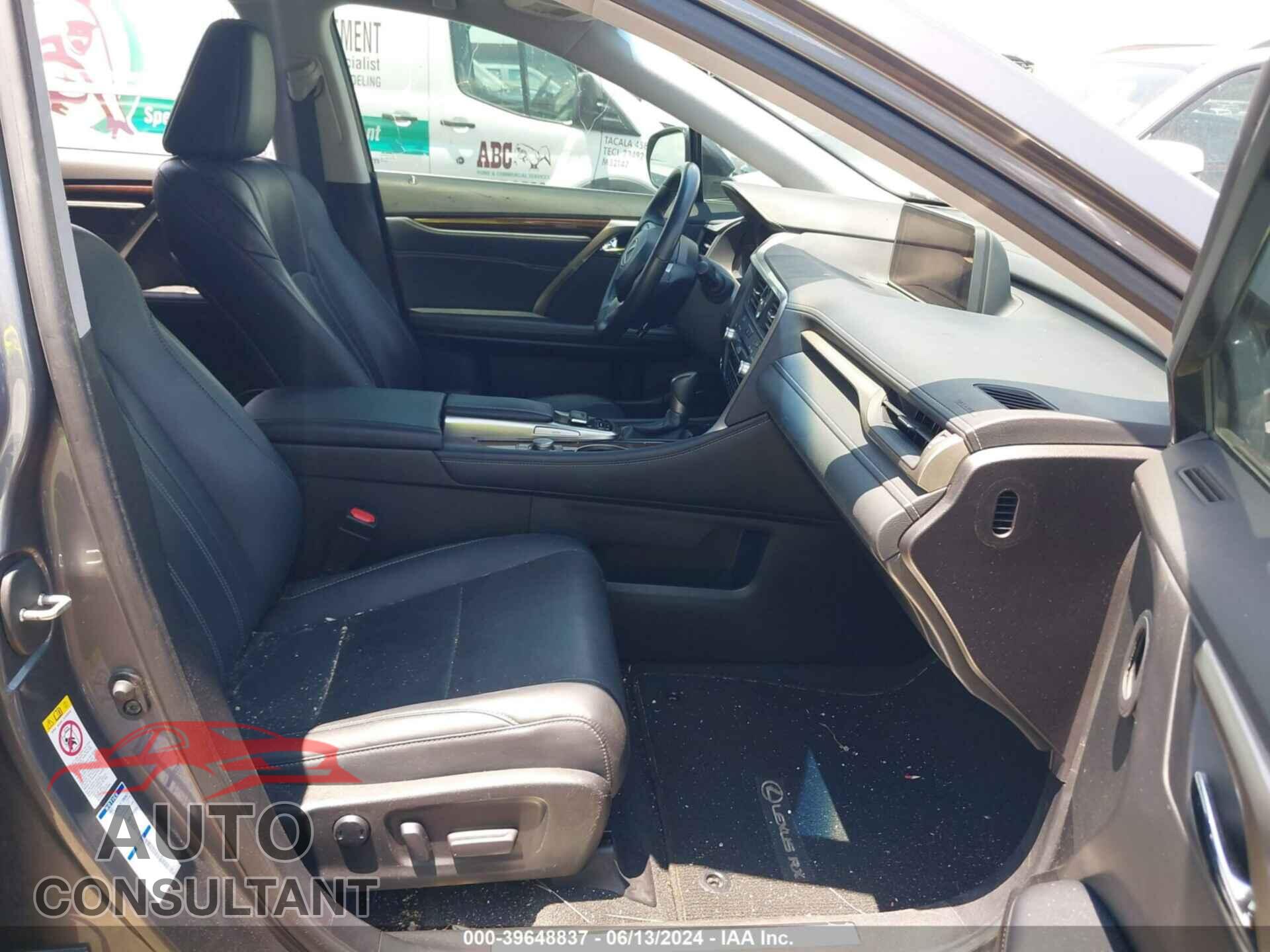 LEXUS RX 350 2017 - 2T2BZMCA2HC091599