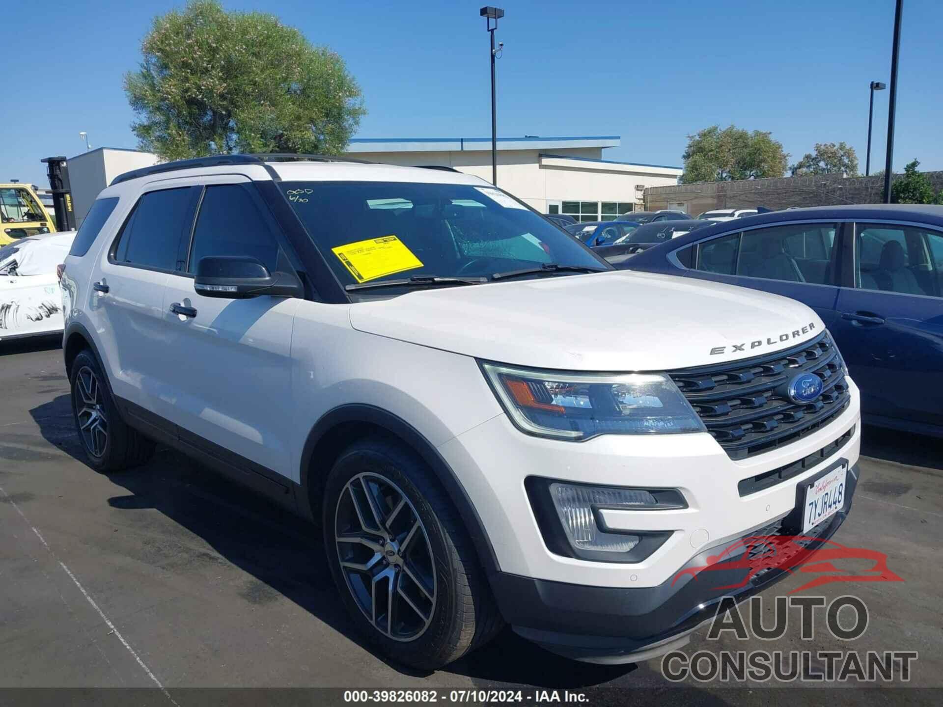 FORD EXPLORER 2017 - 1FM5K8GT6HGD21571