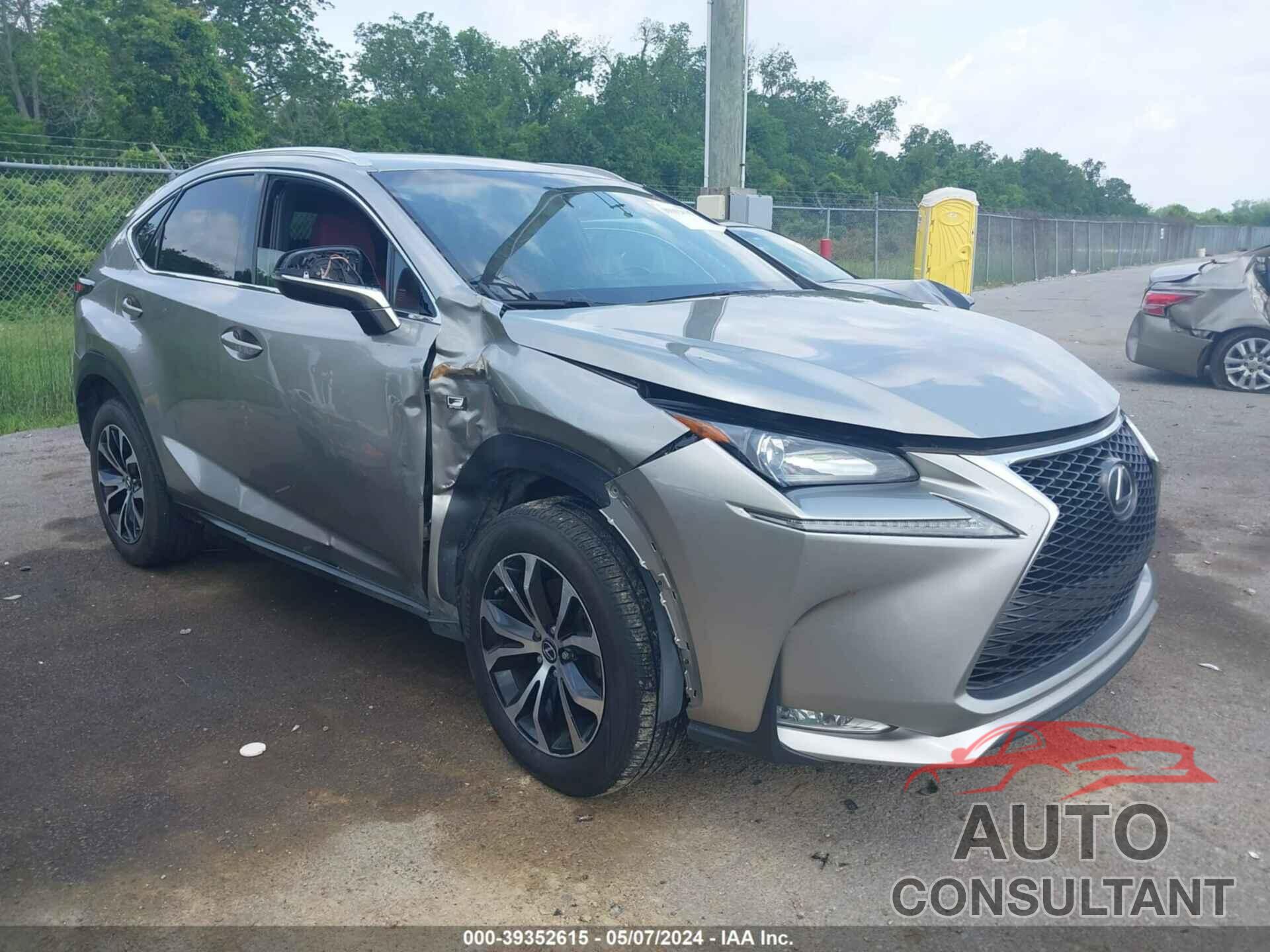 LEXUS NX 200T 2017 - JTJBARBZ1H2141887