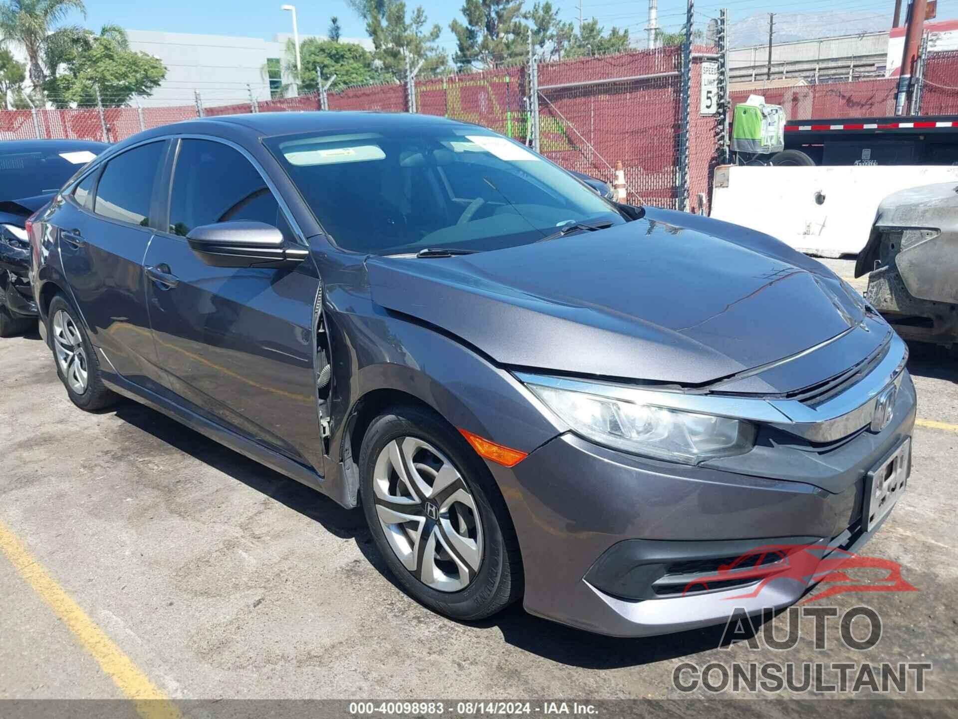 HONDA CIVIC 2016 - 2HGFC2F52GH570864