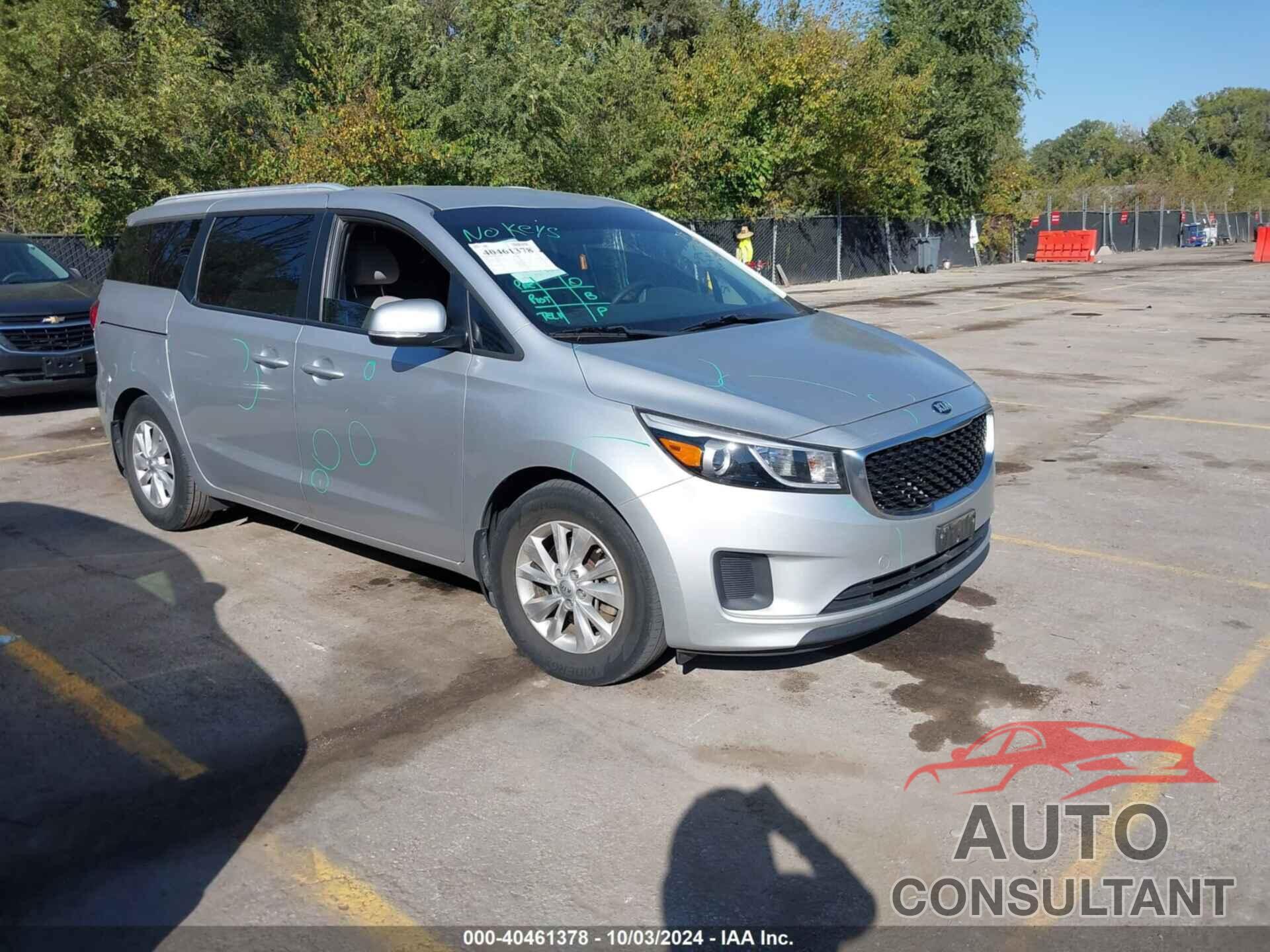 KIA SEDONA 2015 - KNDMB5C17F6041454