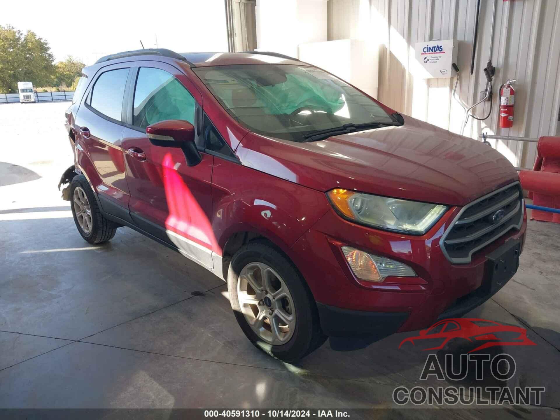 FORD ECOSPORT 2018 - MAJ3P1TE0JC234764