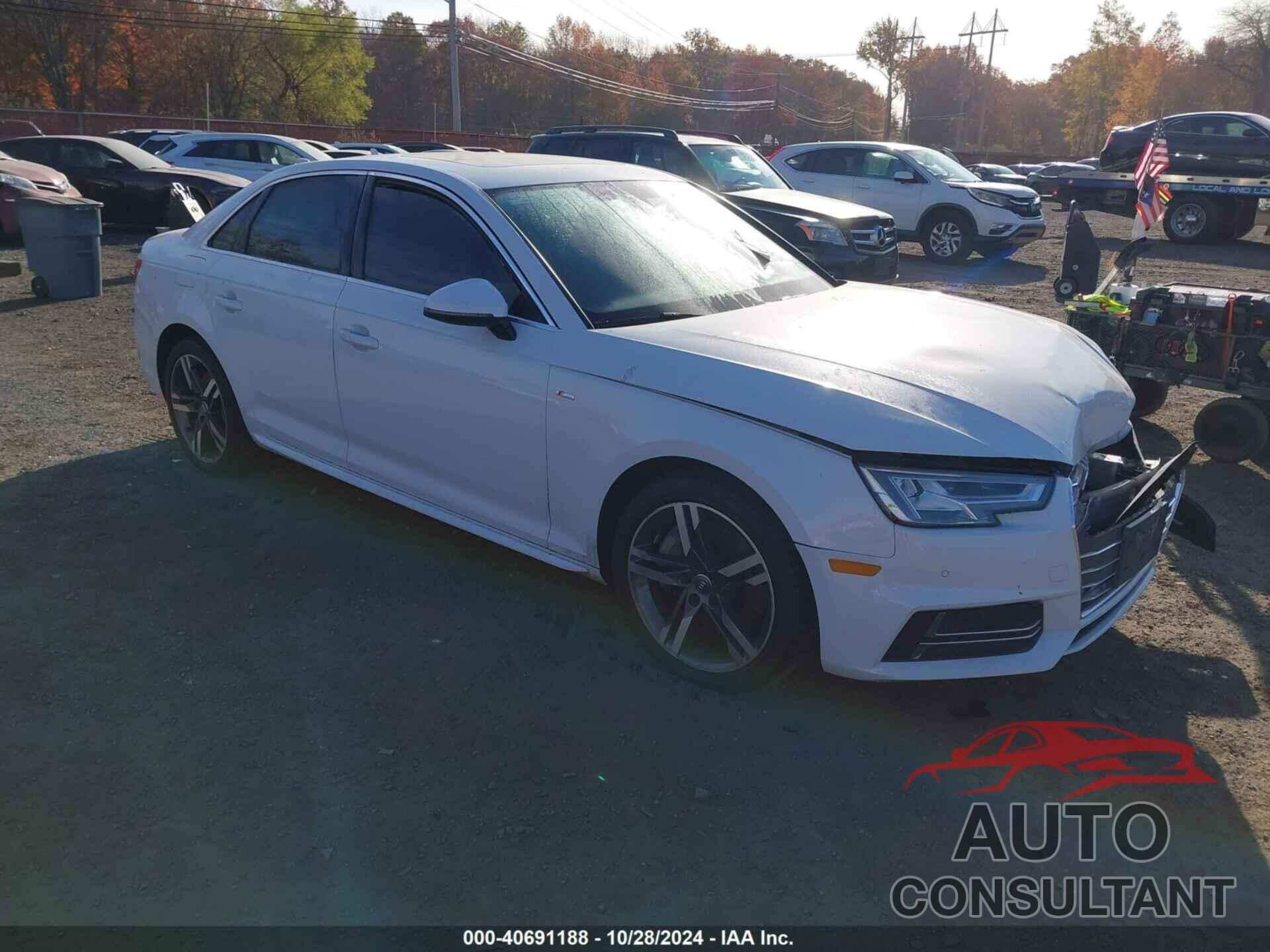 AUDI A4 2017 - WAUENAF40HN023894