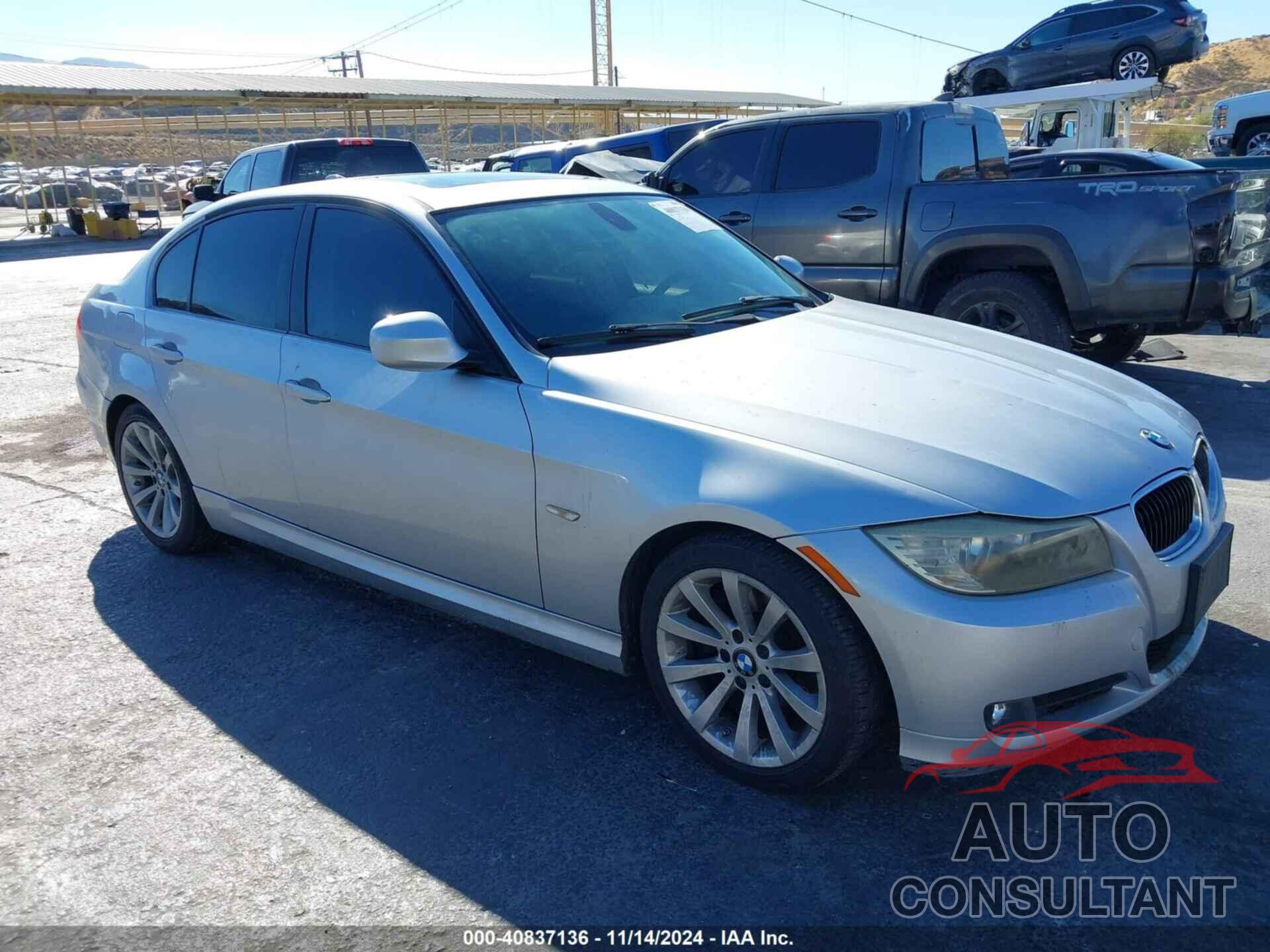 BMW 328I 2011 - WBAPH5C51BF093359