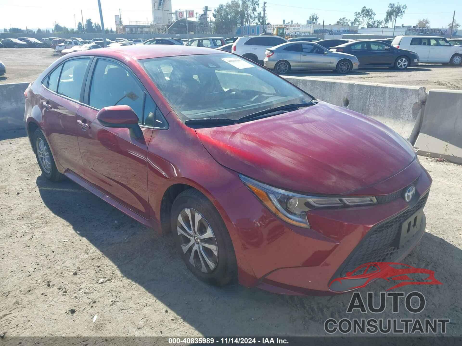 TOYOTA COROLLA 2022 - JTDEAMDE2NJ057589