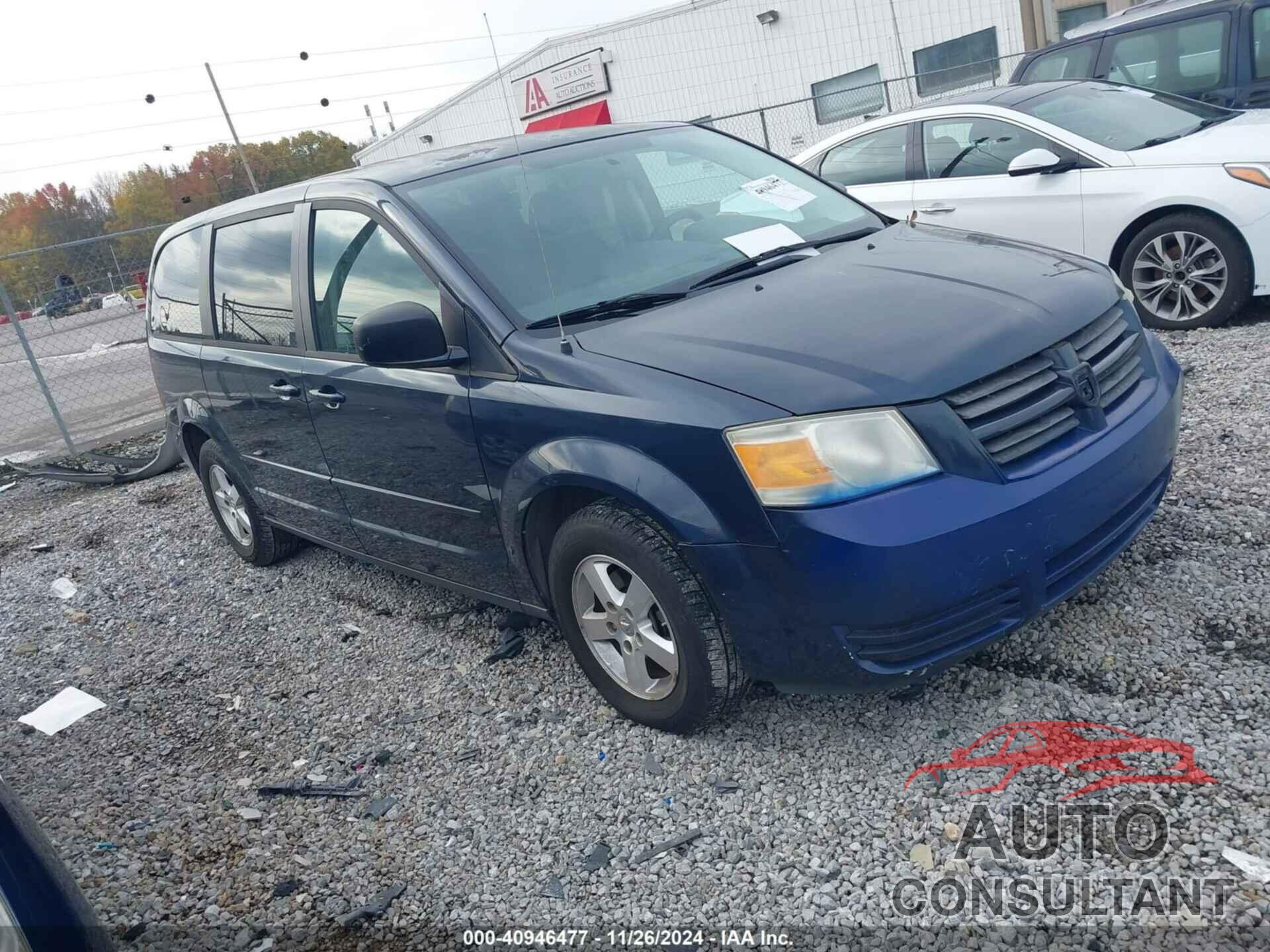 DODGE GRAND CARAVAN 2009 - 2D8HN44E79R532660