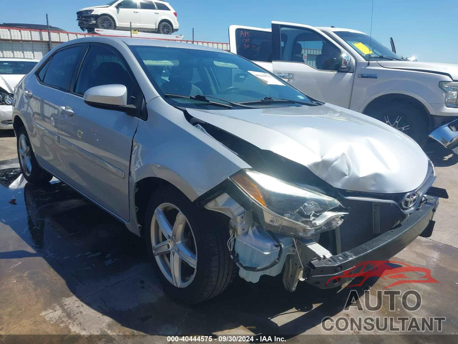 TOYOTA COROLLA 2016 - 5YFBURHE9GP382403