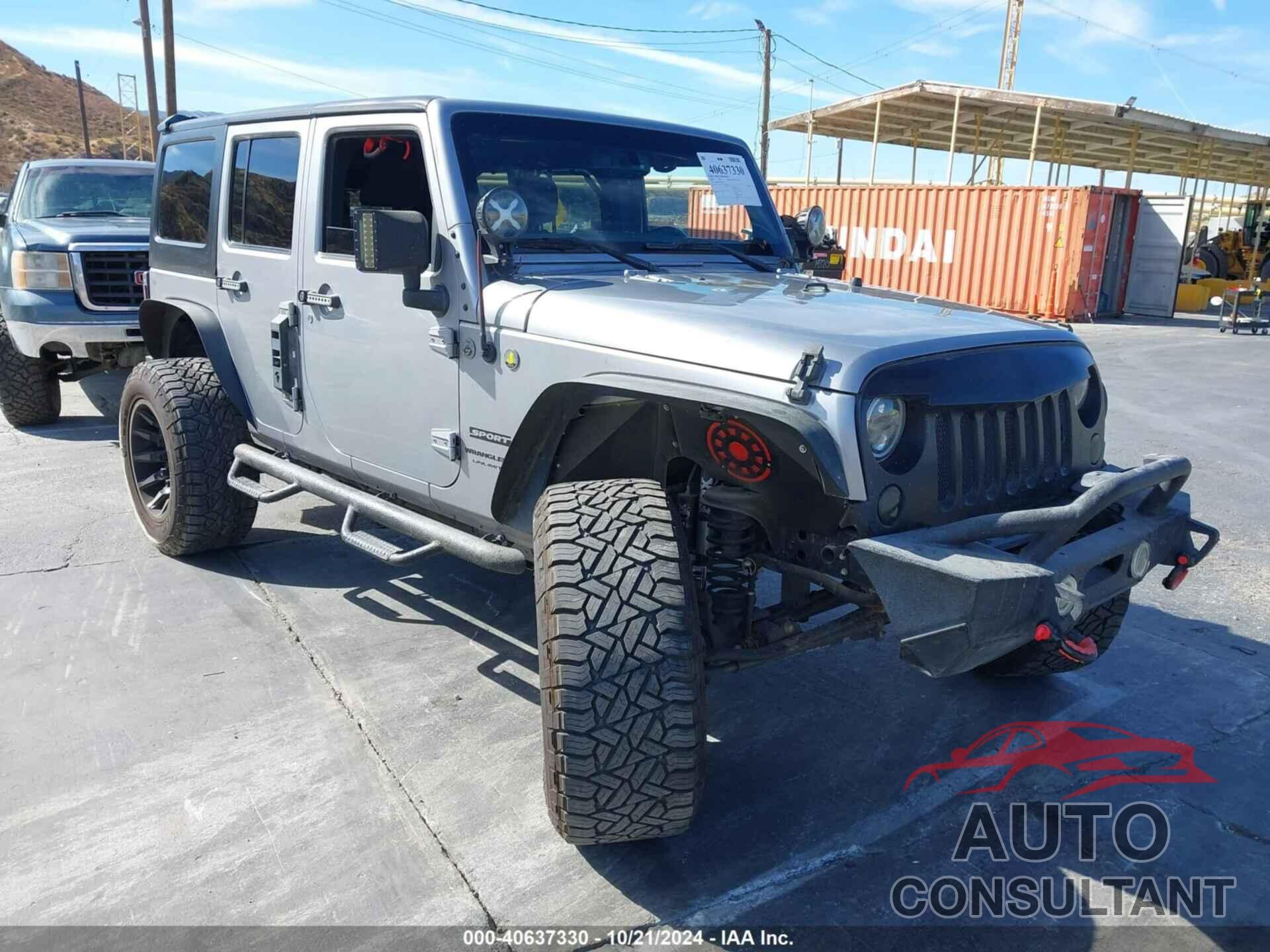 JEEP WRANGLER JK UNLIMITED 2018 - 1C4BJWDG0JL910215