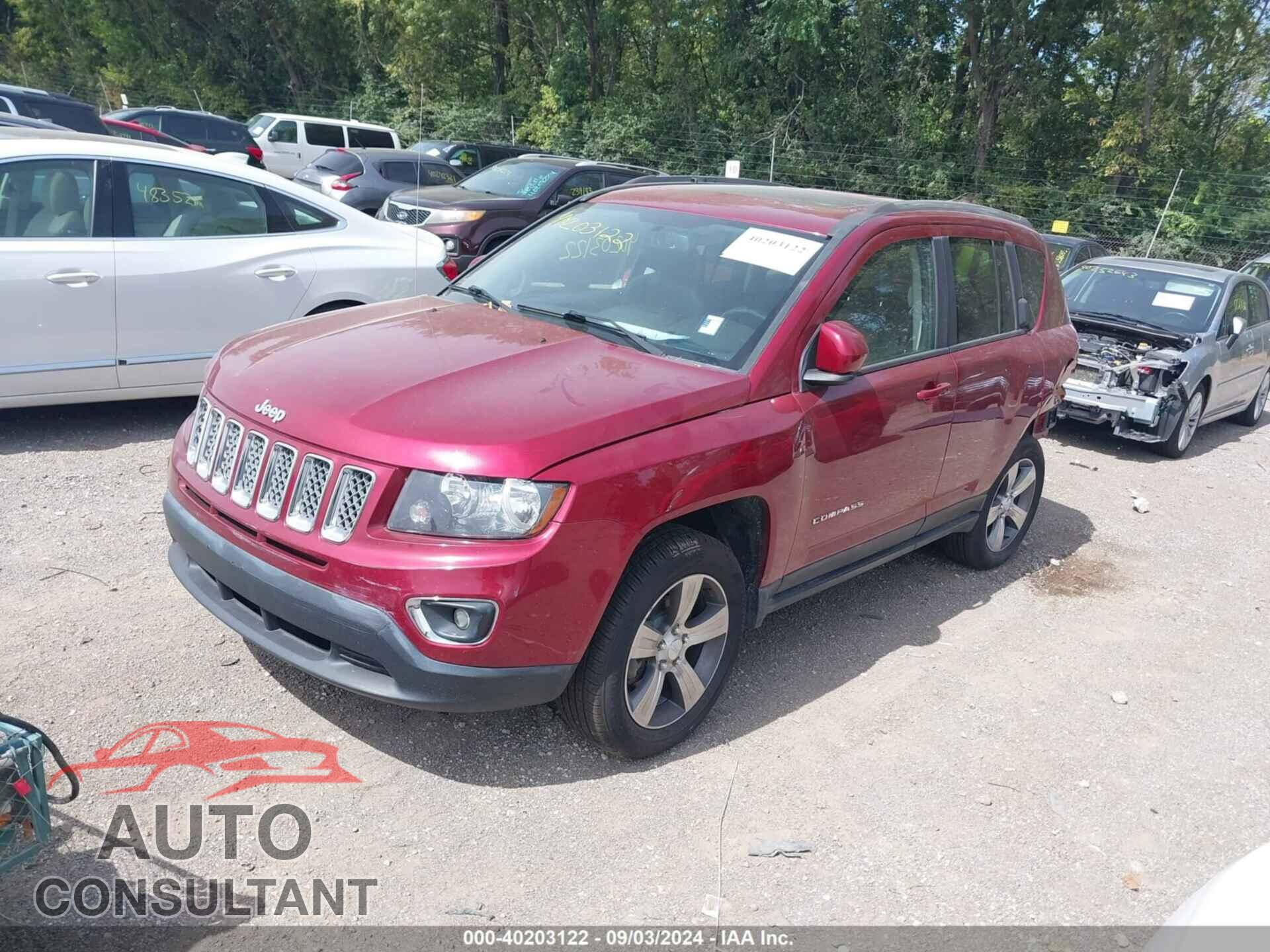 JEEP COMPASS 2016 - 1C4NJCEA9GD754247