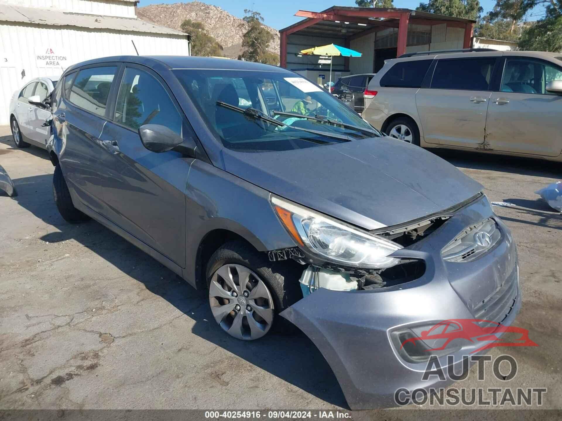 HYUNDAI ACCENT 2016 - KMHCT5AE7GU262799