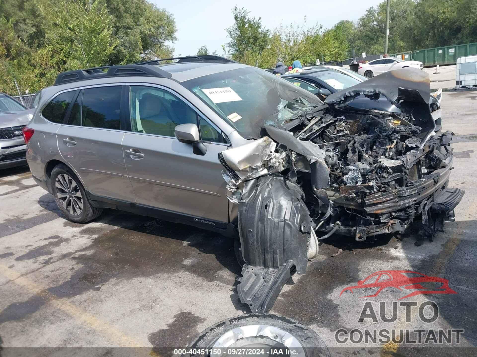 SUBARU OUTBACK 2017 - 4S4BSANC3H3382896