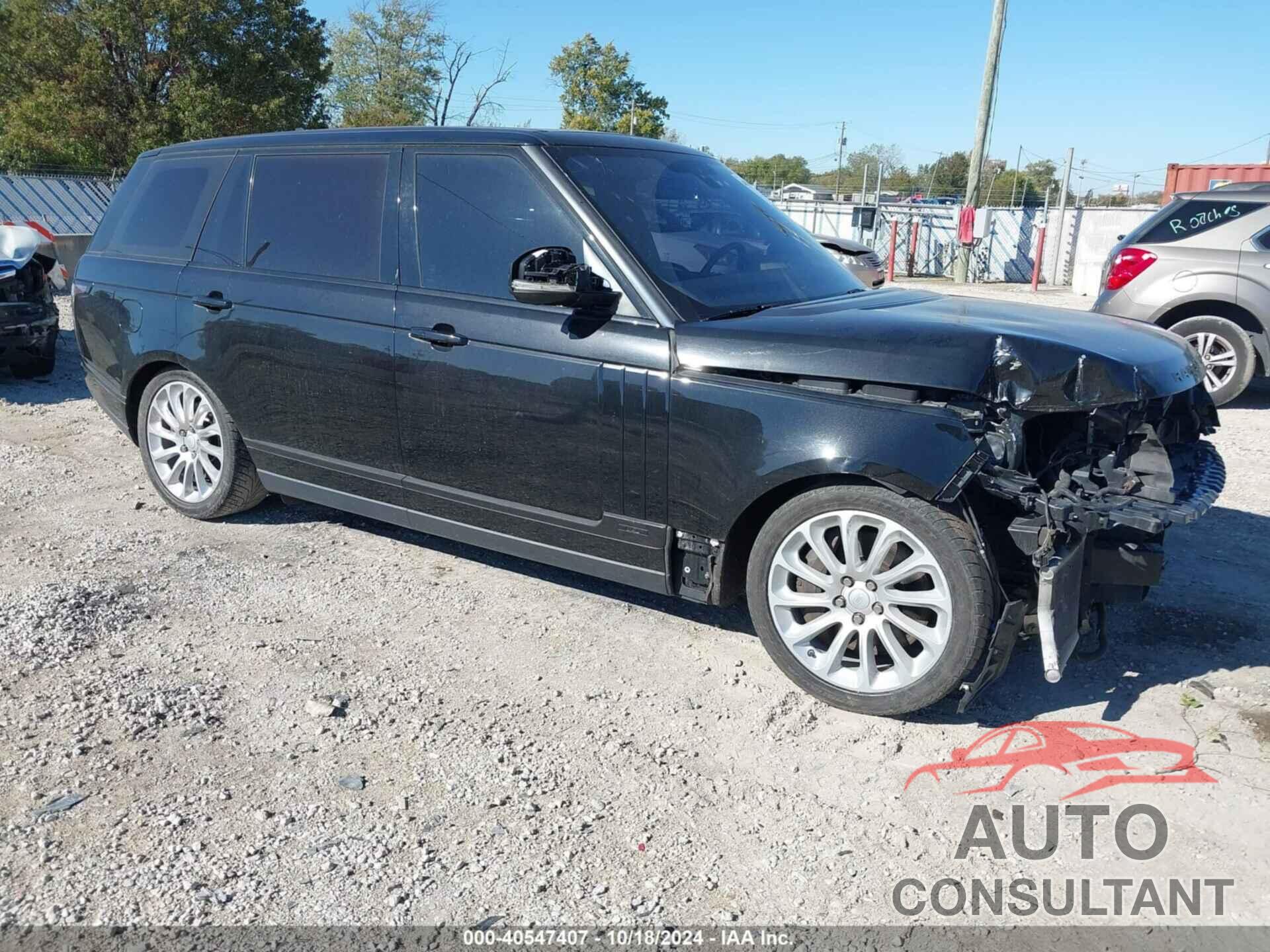 LAND ROVER RANGE ROVER 2016 - SALGS3EF9GA262801