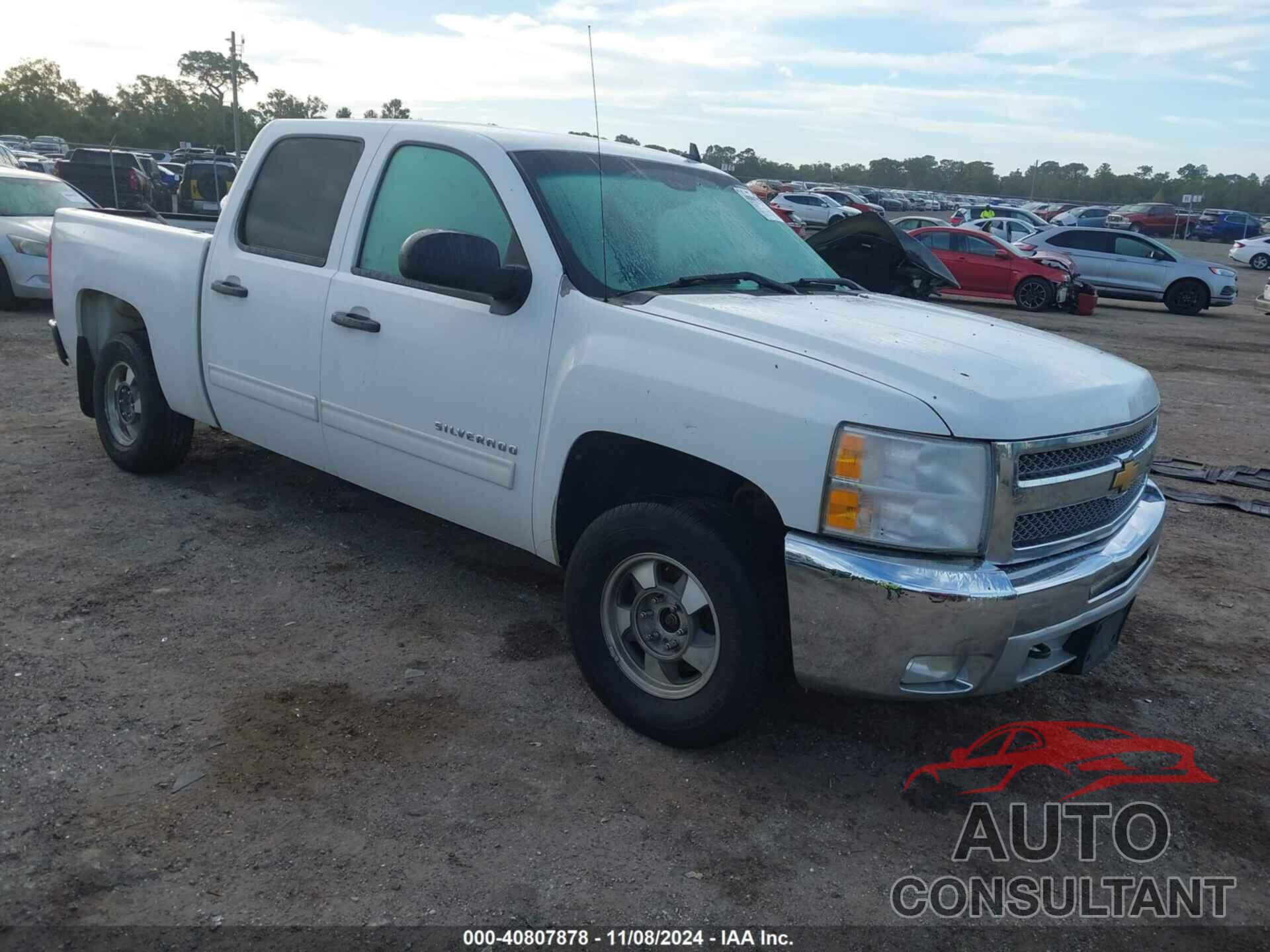 CHEVROLET SILVERADO 1500 2012 - 1GCPKSE7XCF130279