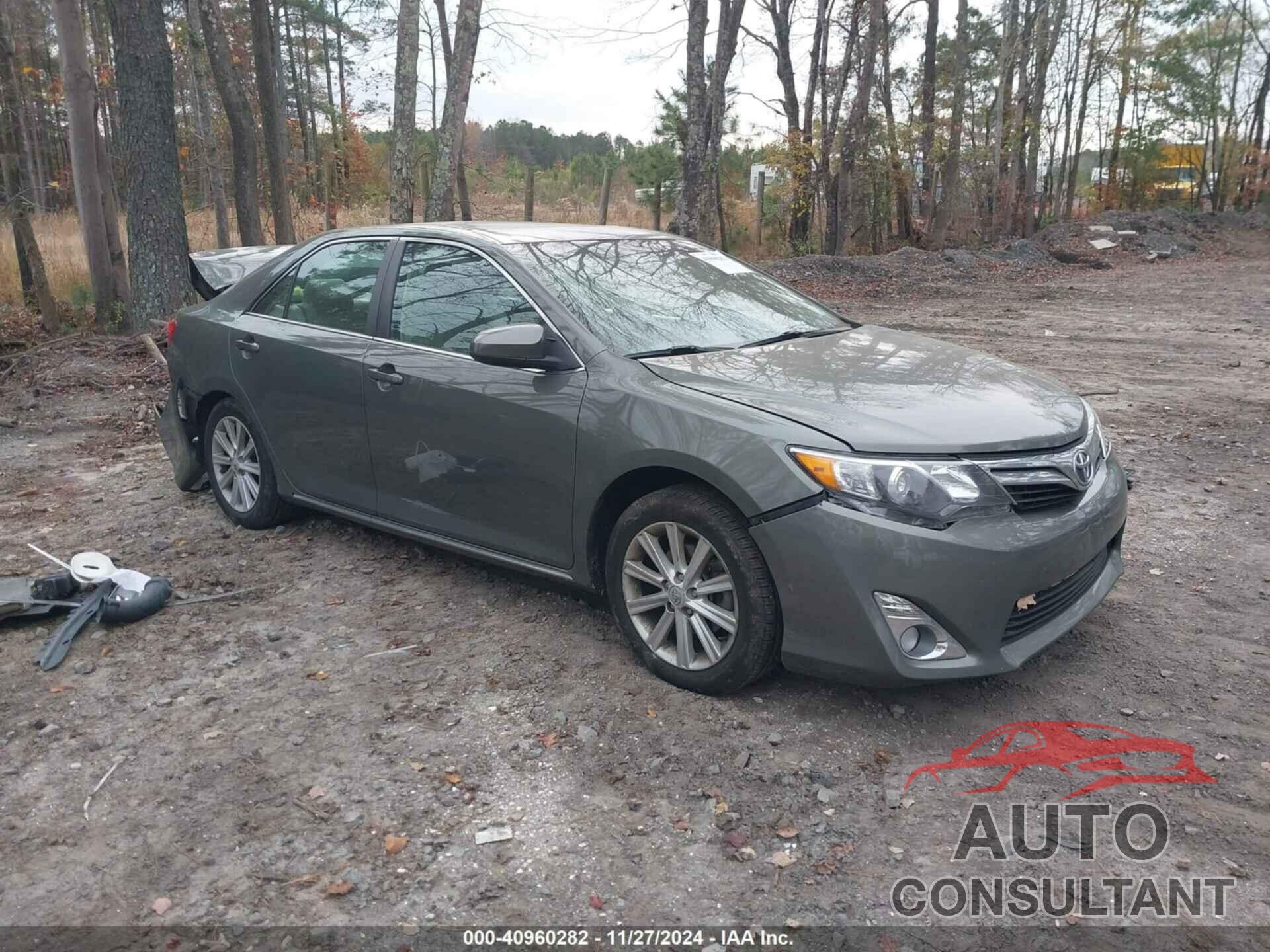 TOYOTA CAMRY 2012 - 4T1BK1FK2CU513650