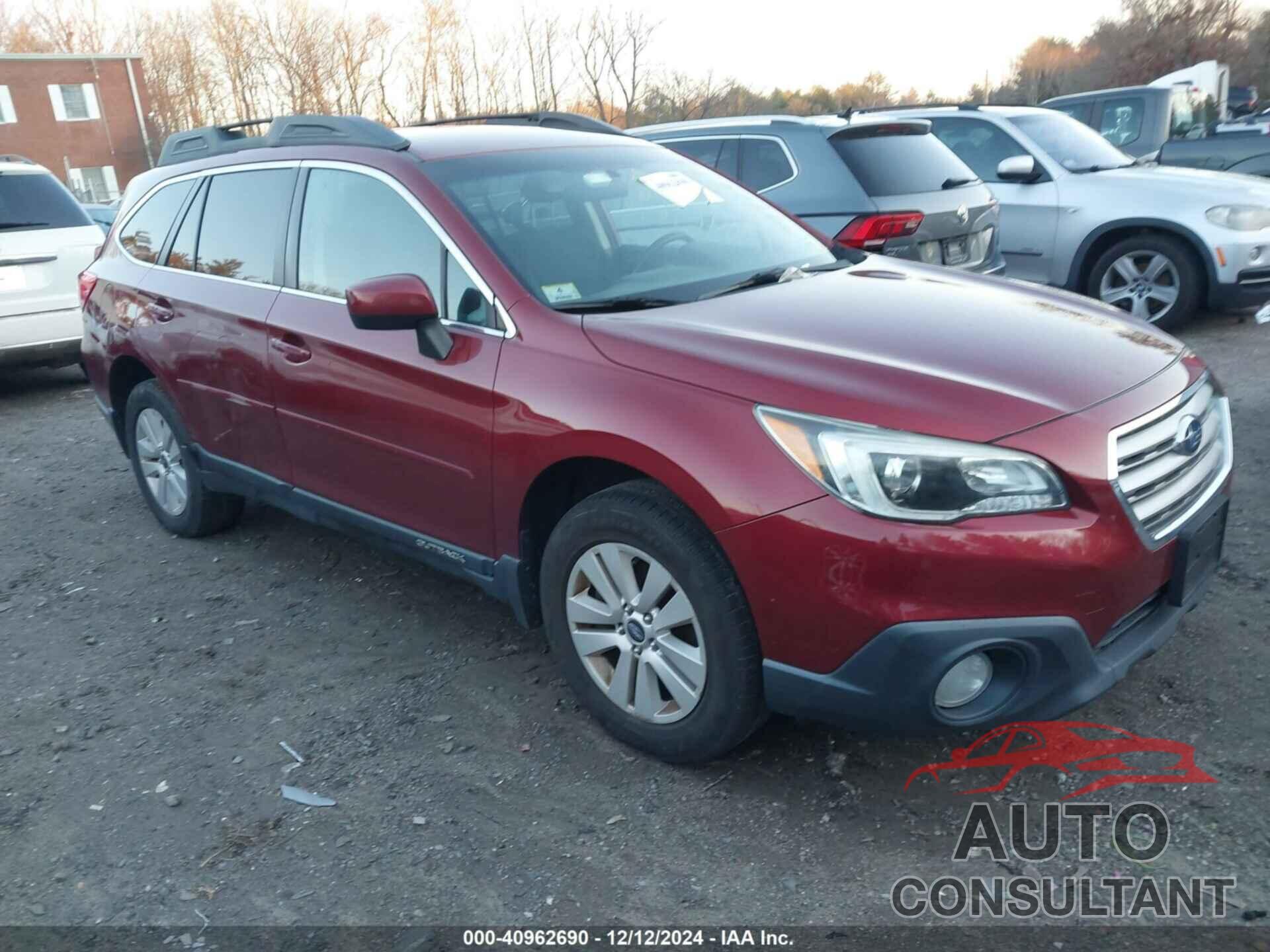 SUBARU OUTBACK 2016 - 4S4BSACC2G3299008