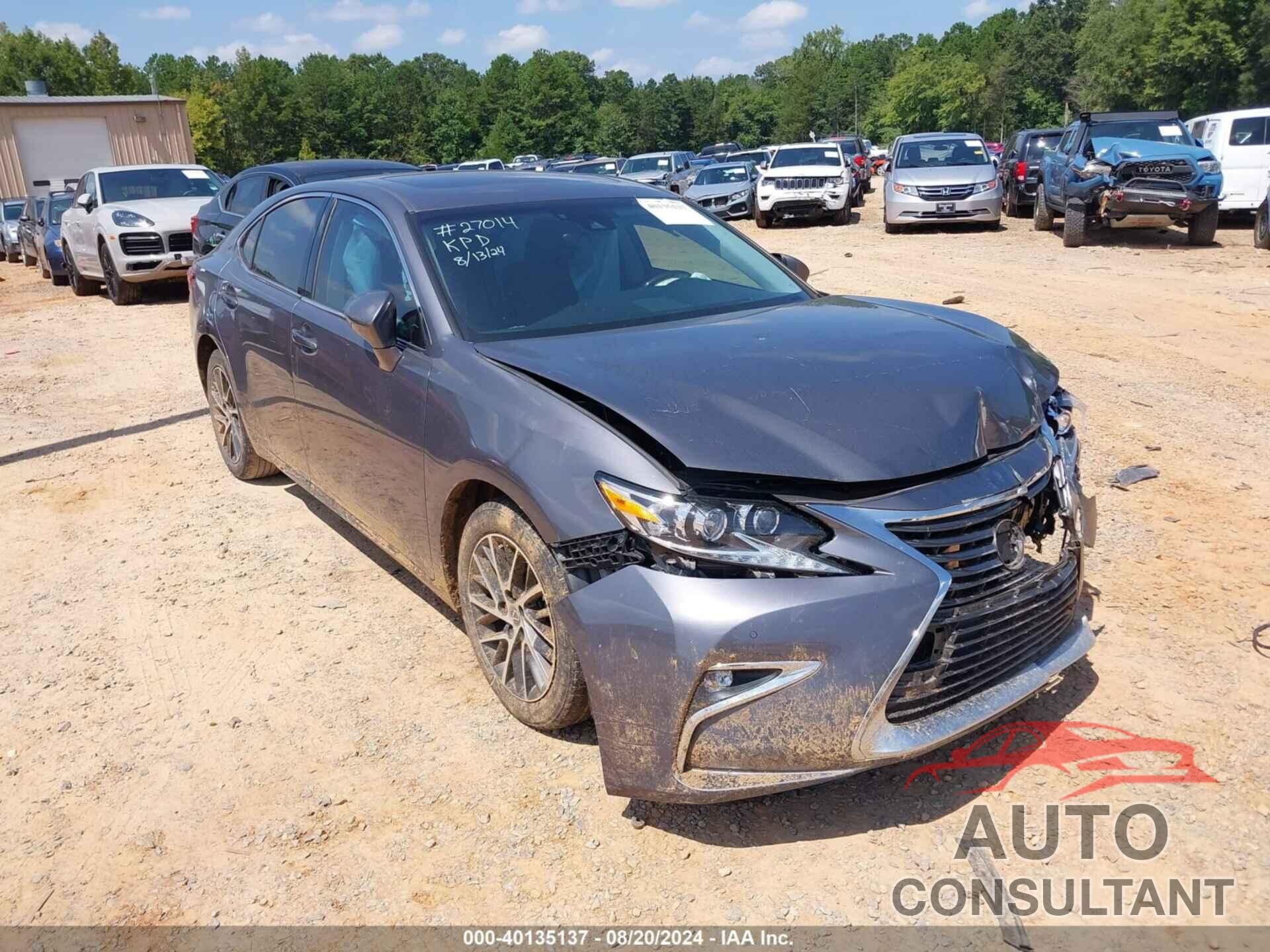 LEXUS ES 350 2018 - 58ABK1GG7JU108366