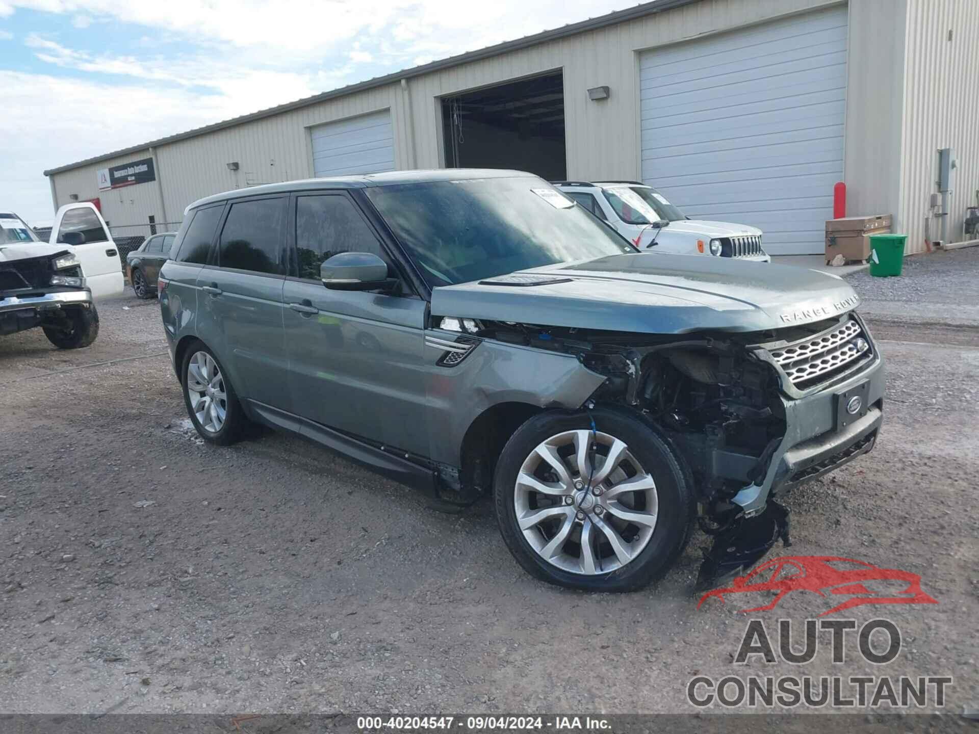 LAND ROVER RANGE ROVER SPORT 2015 - SALWR2VF9FA539026