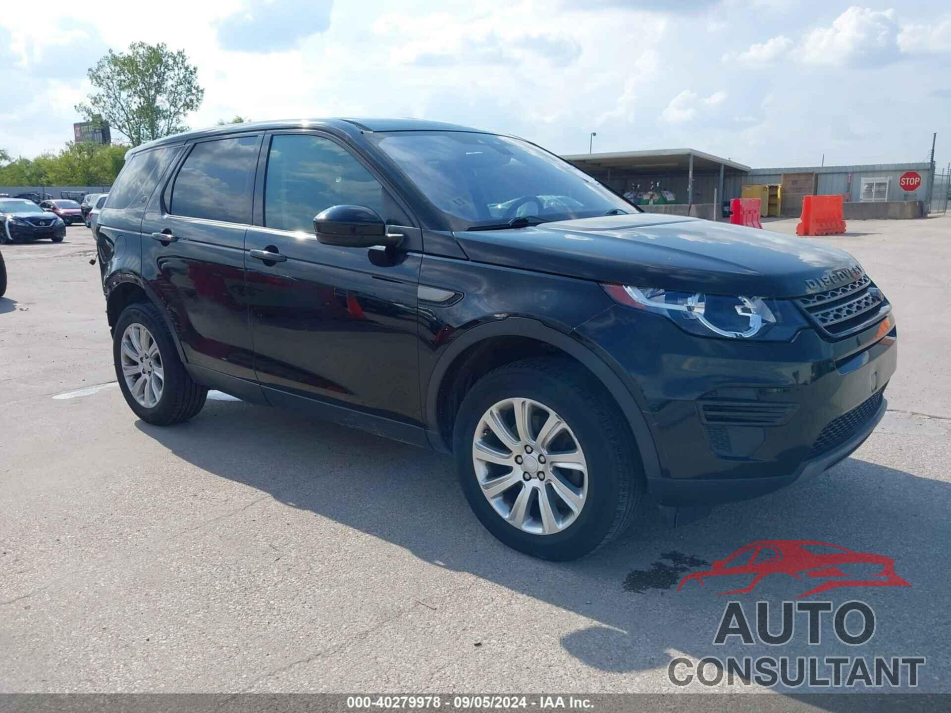 LAND ROVER DISCOVERY SPORT 2017 - SALCP2BG2HH682030