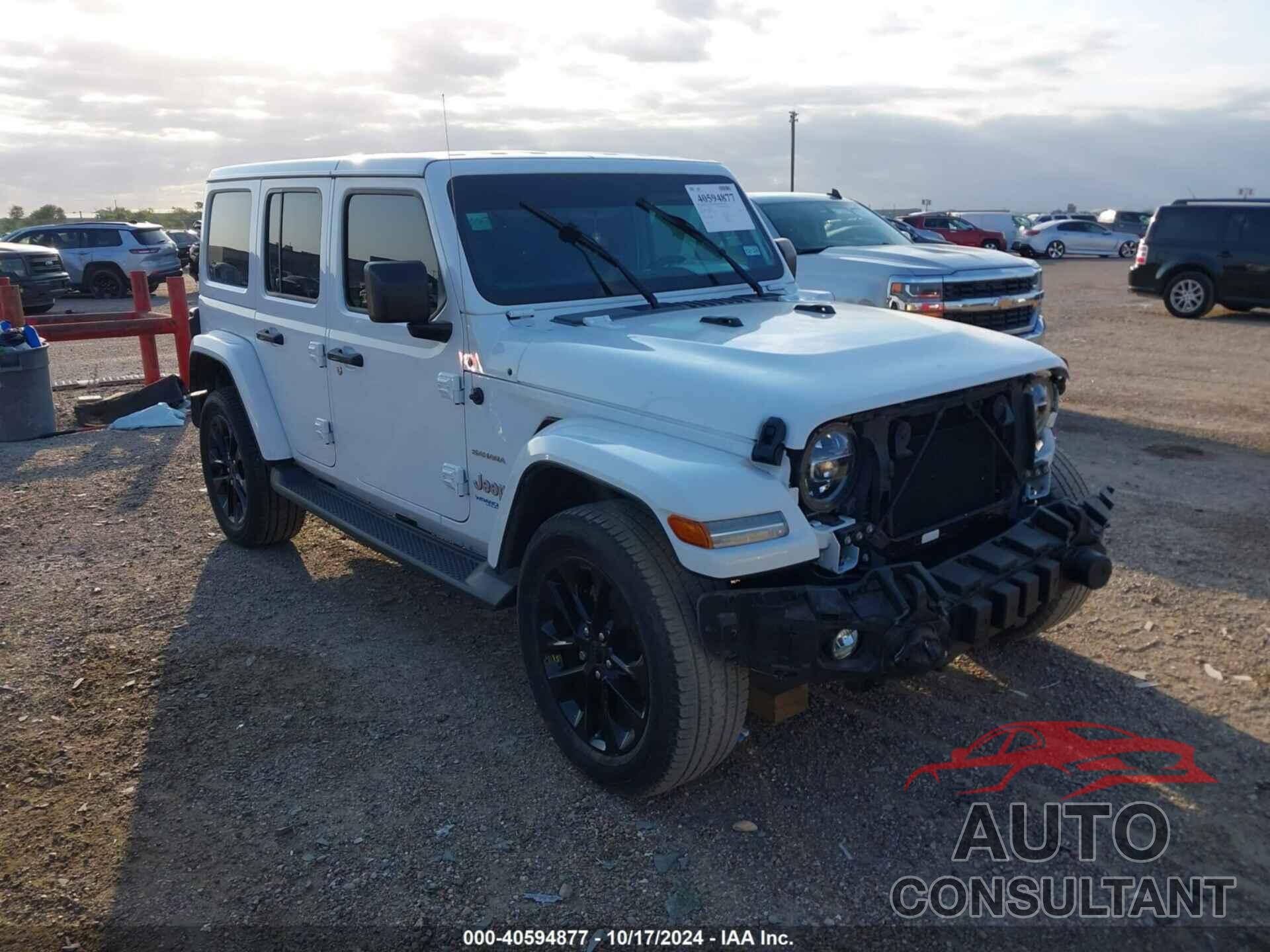 JEEP WRANGLER 4XE 2021 - 1C4JJXP64MW857266