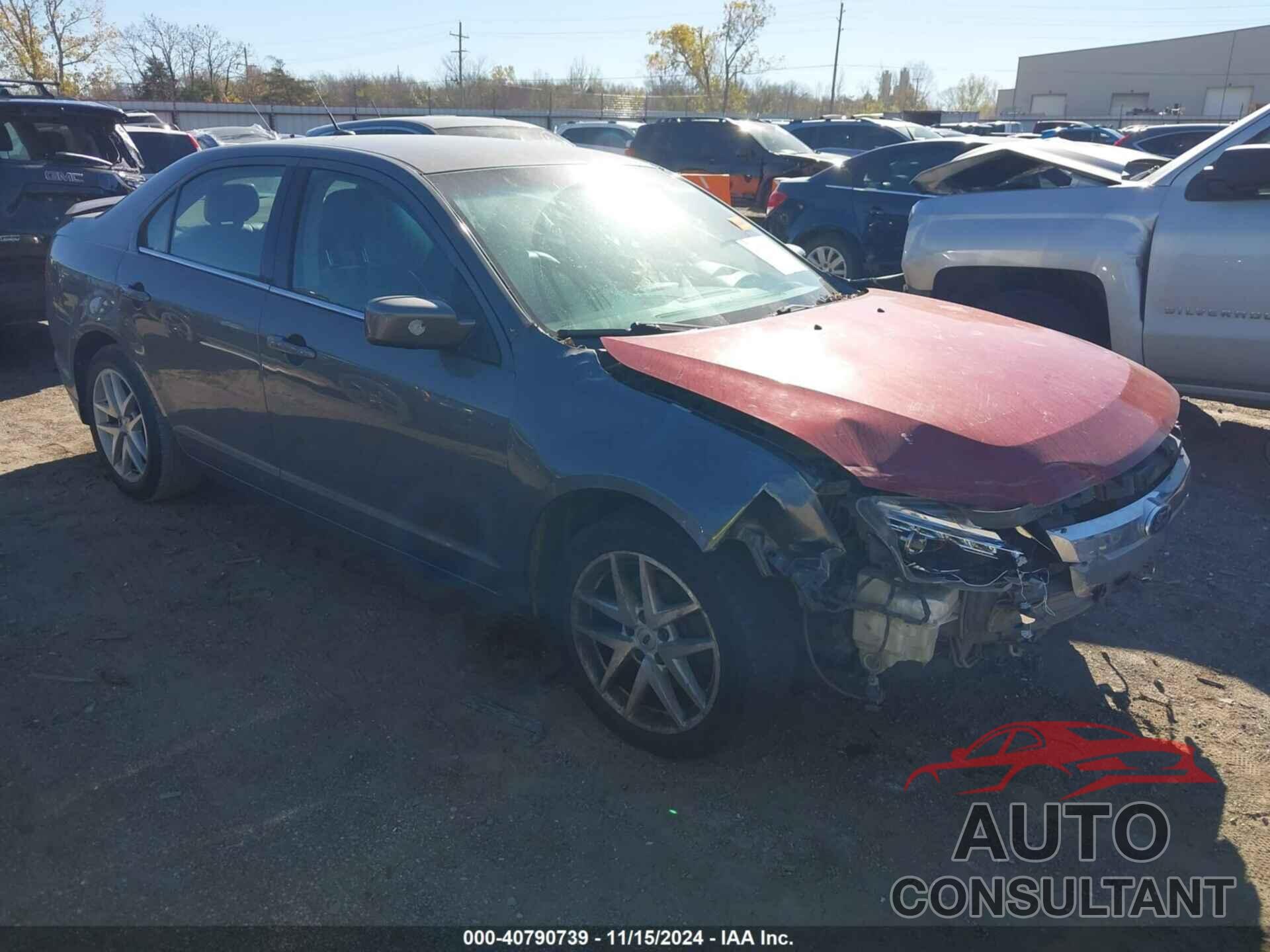 FORD FUSION 2012 - 3FAHP0JA5CR237857