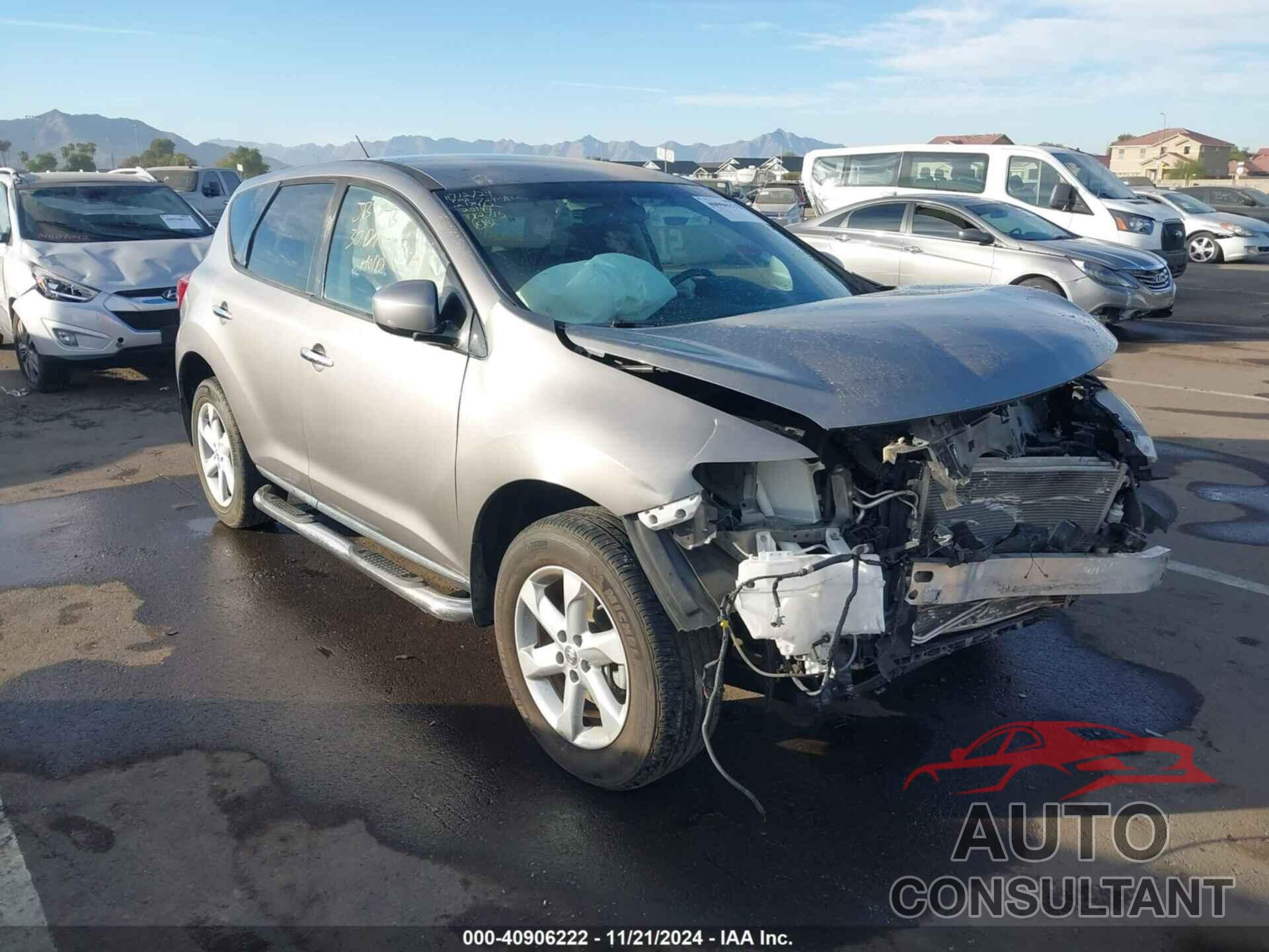 NISSAN MURANO 2010 - JN8AZ1MU1AW020144