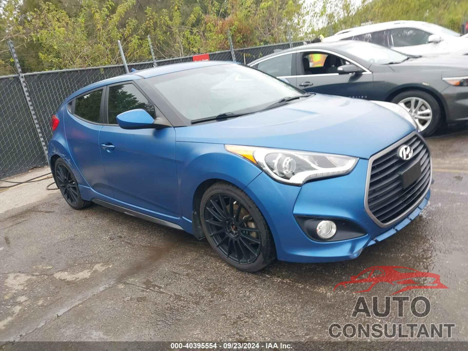 HYUNDAI VELOSTER 2016 - KMHTC6AE1GU264487