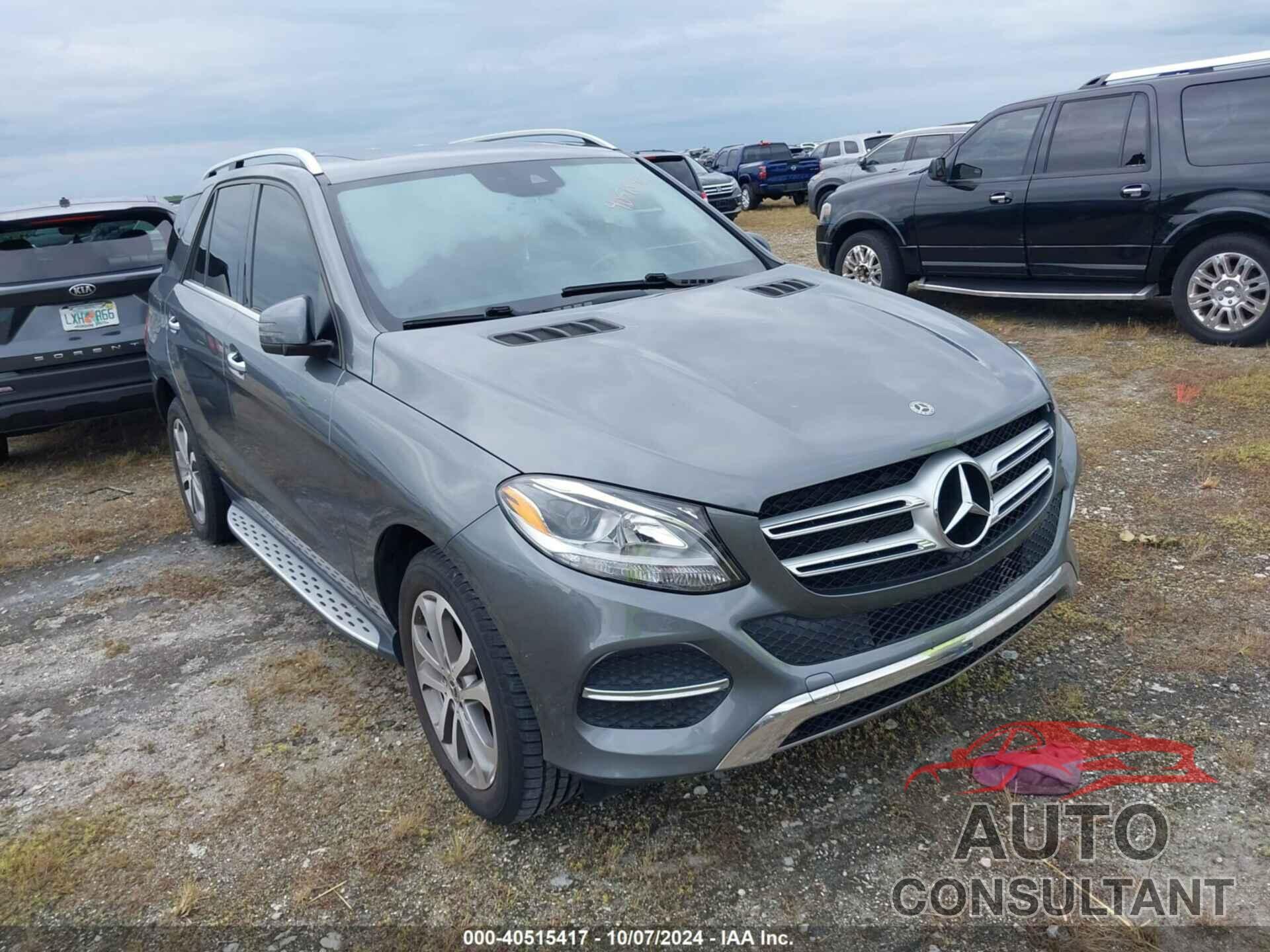 MERCEDES-BENZ GLE 2018 - 4JGDA5JB4JB041888