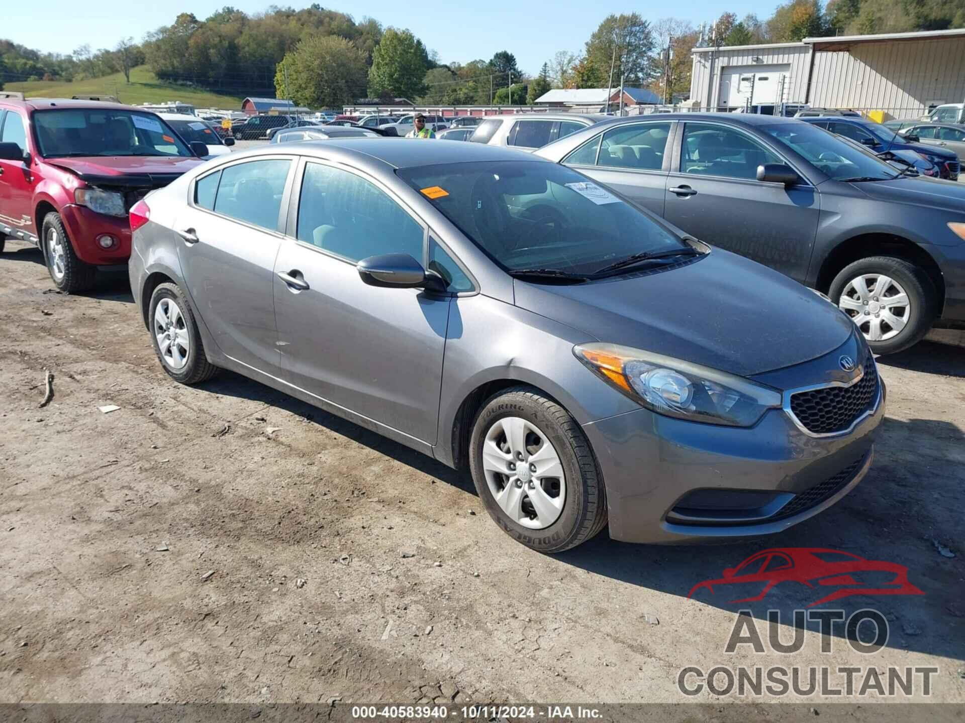 KIA FORTE 2016 - KNAFX4A65G5522312