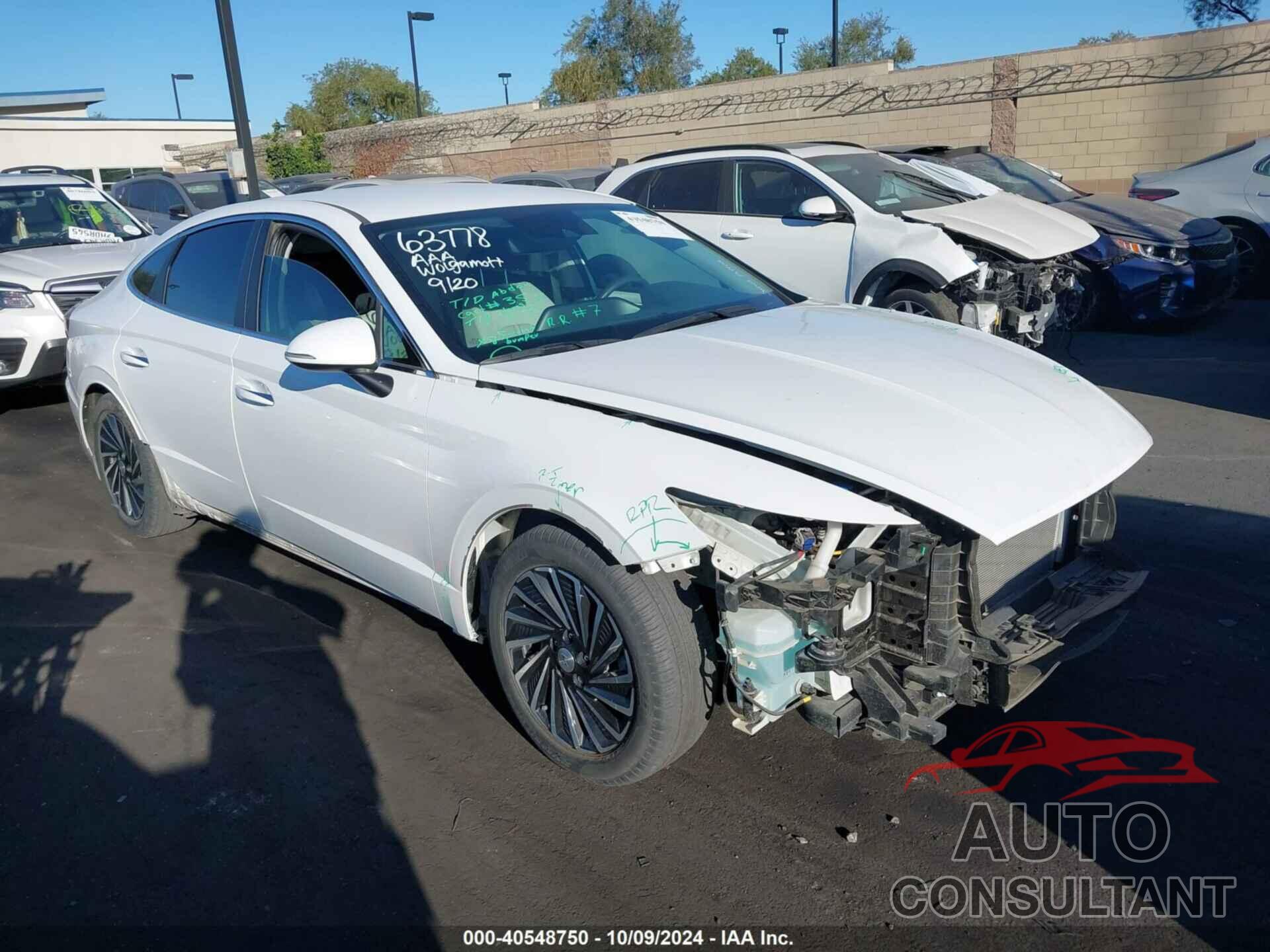 HYUNDAI SONATA 2021 - KMHL34JJXMA026491