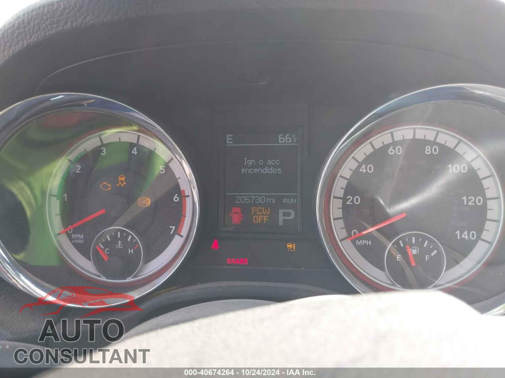 DODGE DURANGO 2011 - 1D4SD5GT8BC692538