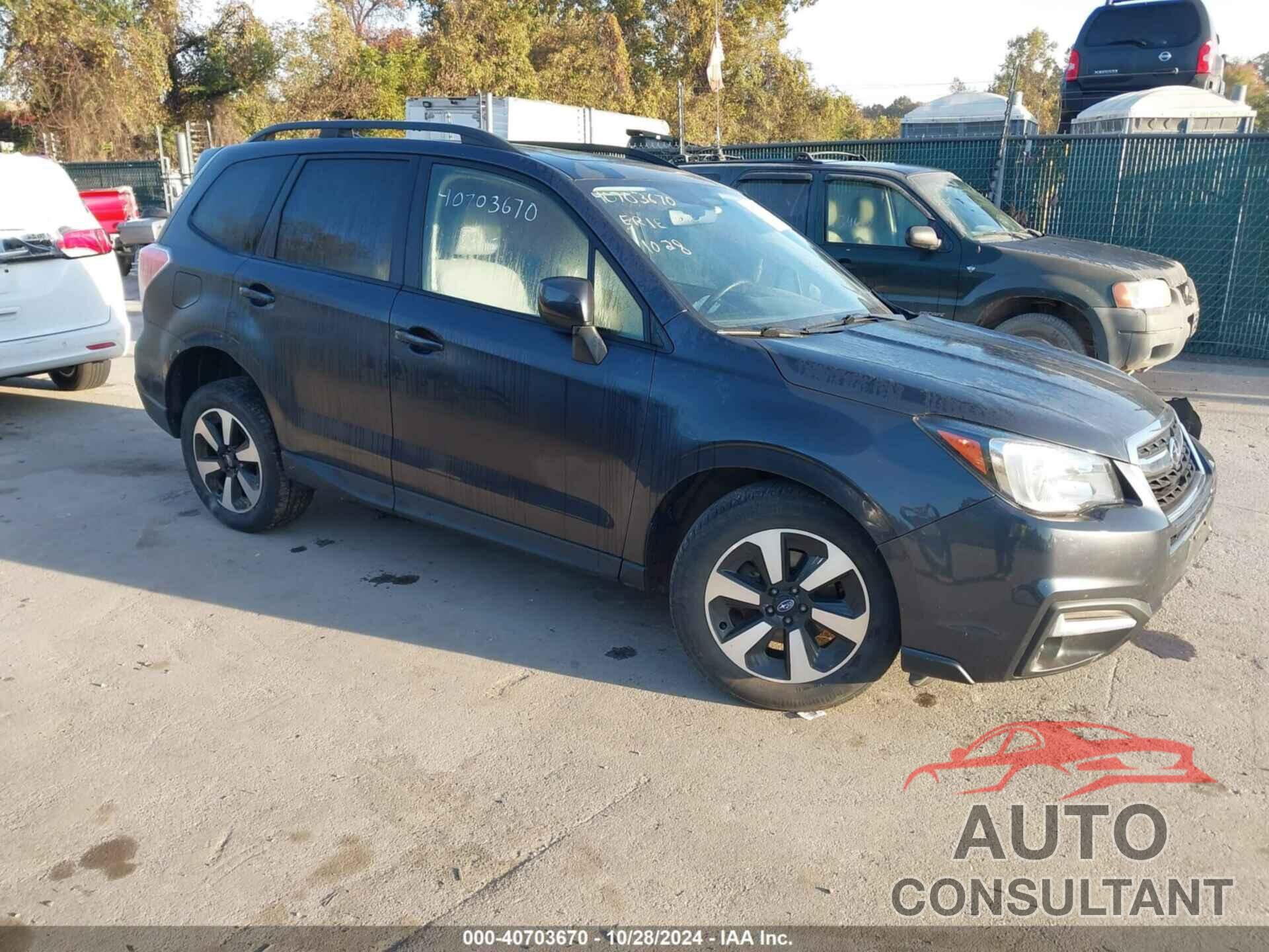 SUBARU FORESTER 2017 - JF2SJAEC7HH506101